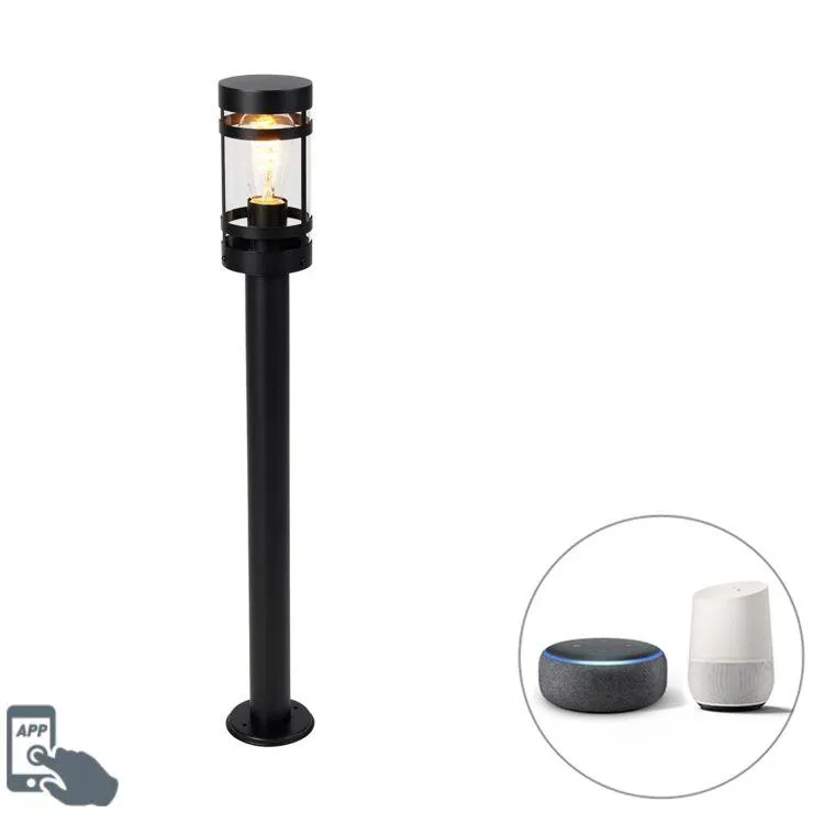 Intelligens kültéri lámpa fekete 80 cm IP44 Wifi ST64 - Gleam