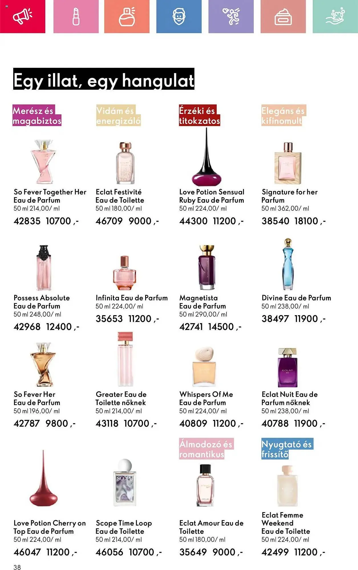 Katalógus Oriflame akciós újság május 25.-tól június 14.-ig 2025. - Oldal 38