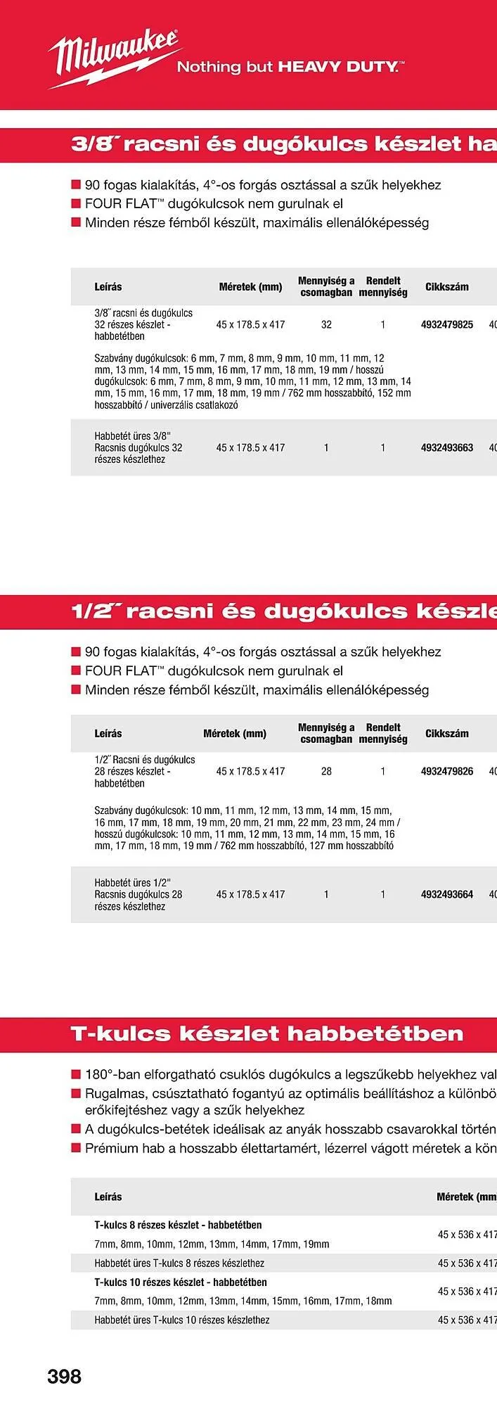 Katalógus Milwaukee akciós újság szeptember 16.-tól december 31.-ig 2025. - Oldal 794