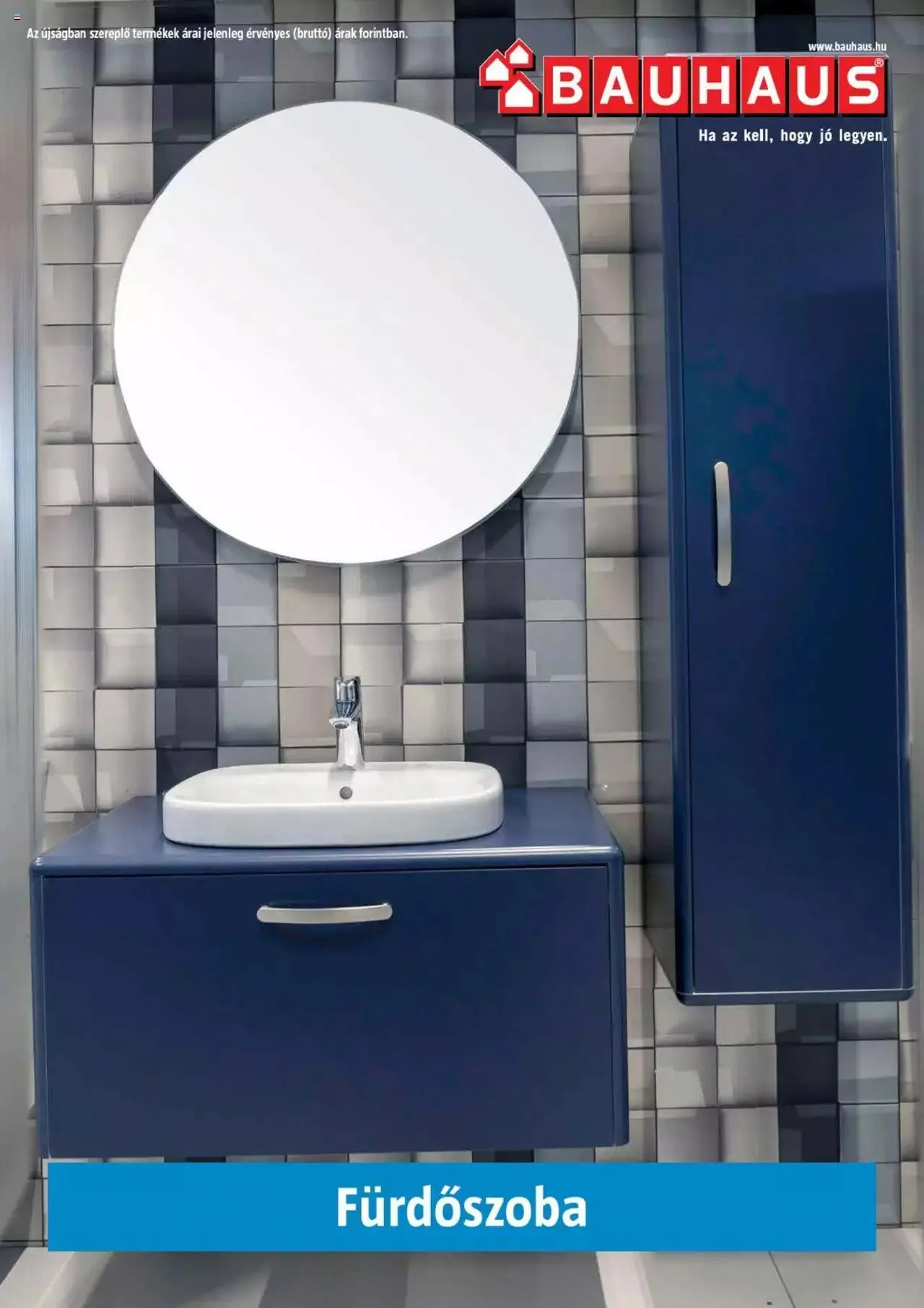 Katalógus Bauhaus - Fürdőszoba november 3.-tól december 31.-ig 2023. - Oldal 1