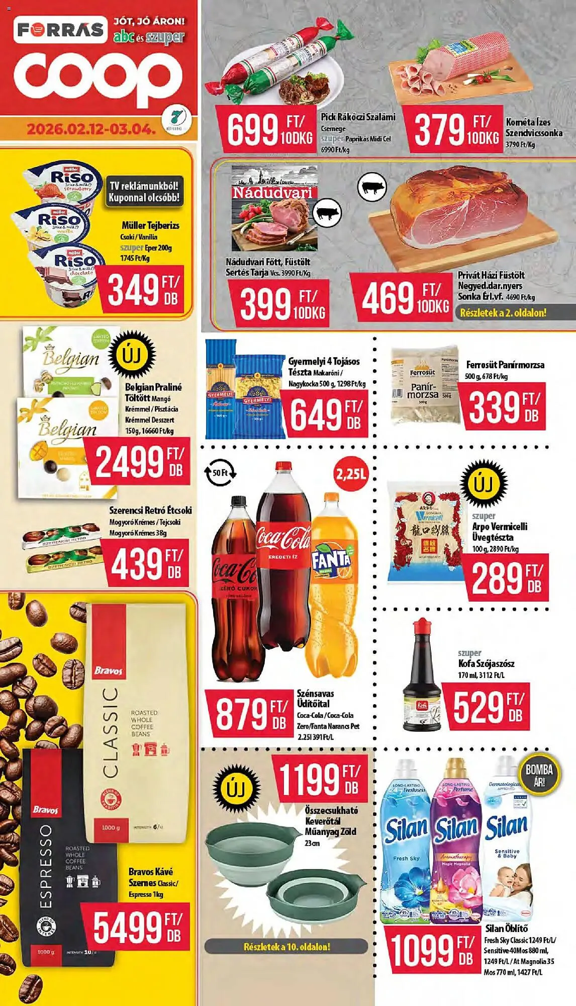 Katalógus Coop akciós újság február 12.-tól március 4.-ig 2026. - Oldal 1