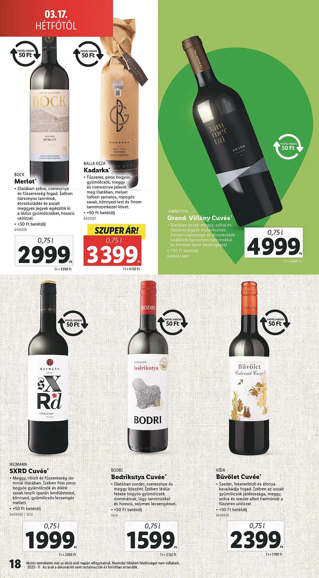 Katalógus Lidl akciós újság március 17.-tól április 20.-ig 2025. - Oldal 18