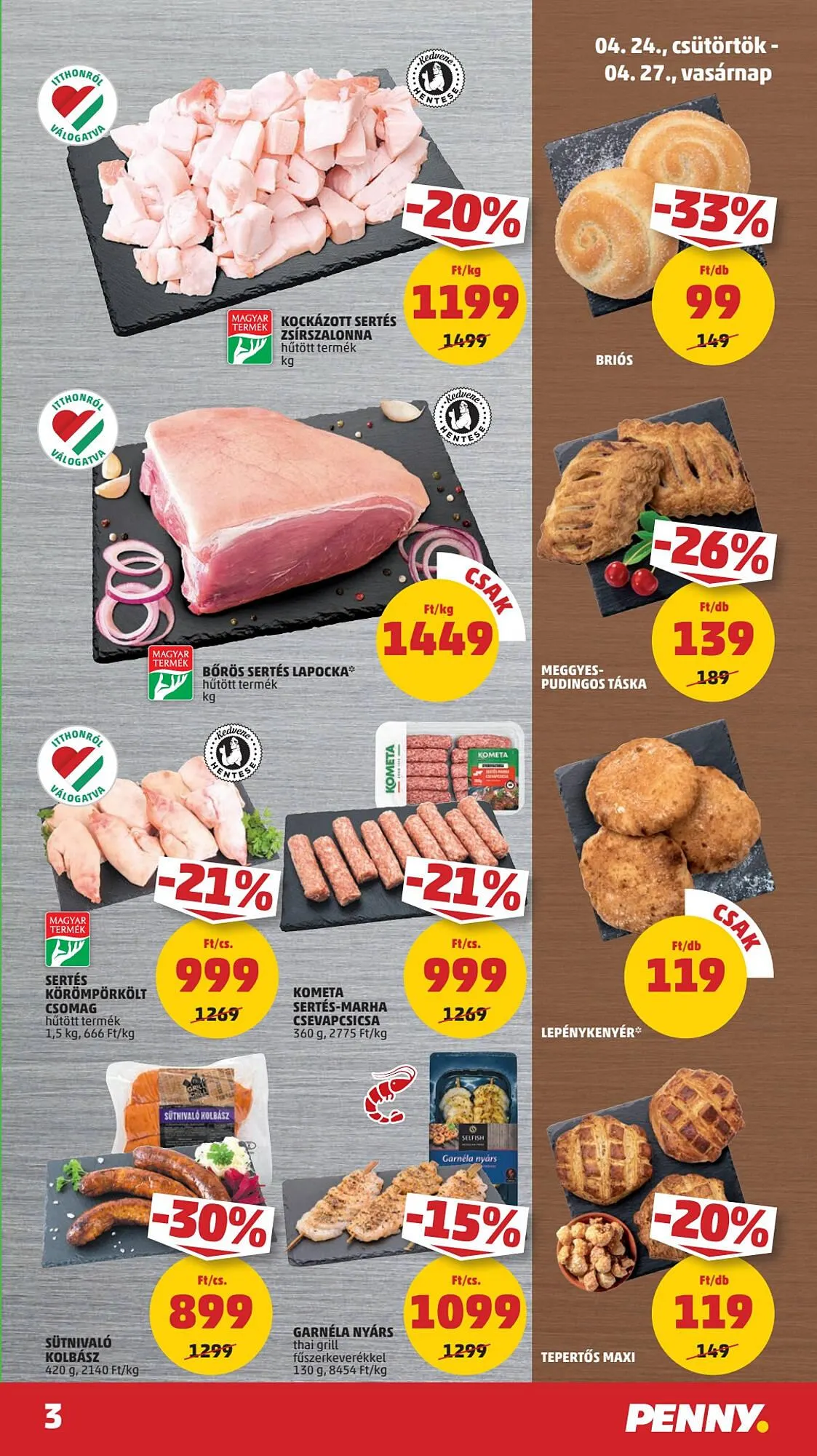 Katalógus PENNY akciós újság április 24.-tól április 29.-ig 2025. - Oldal 3
