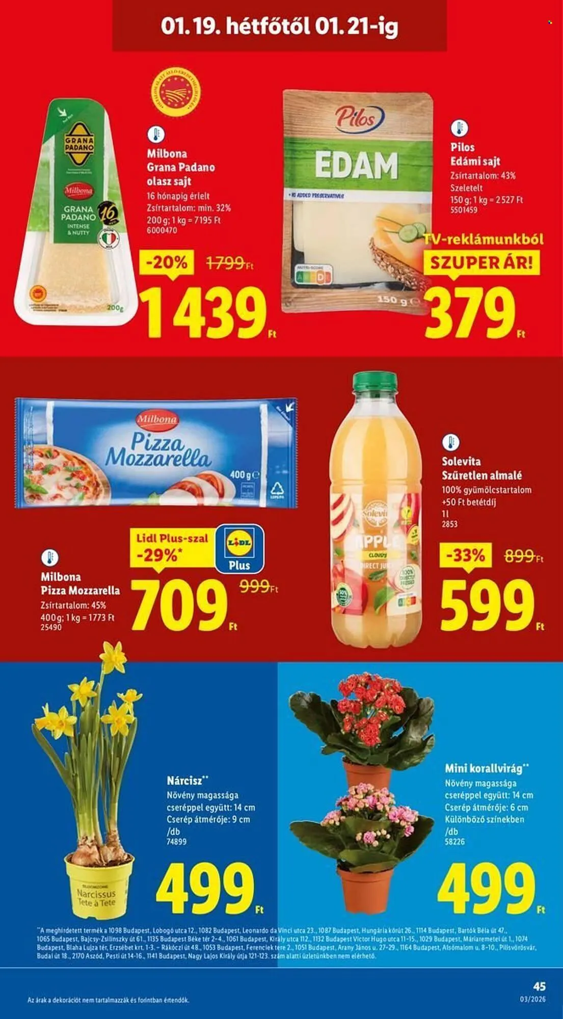 Katalógus Lidl akciós újság január 15.-tól január 21.-ig 2026. - Oldal 45