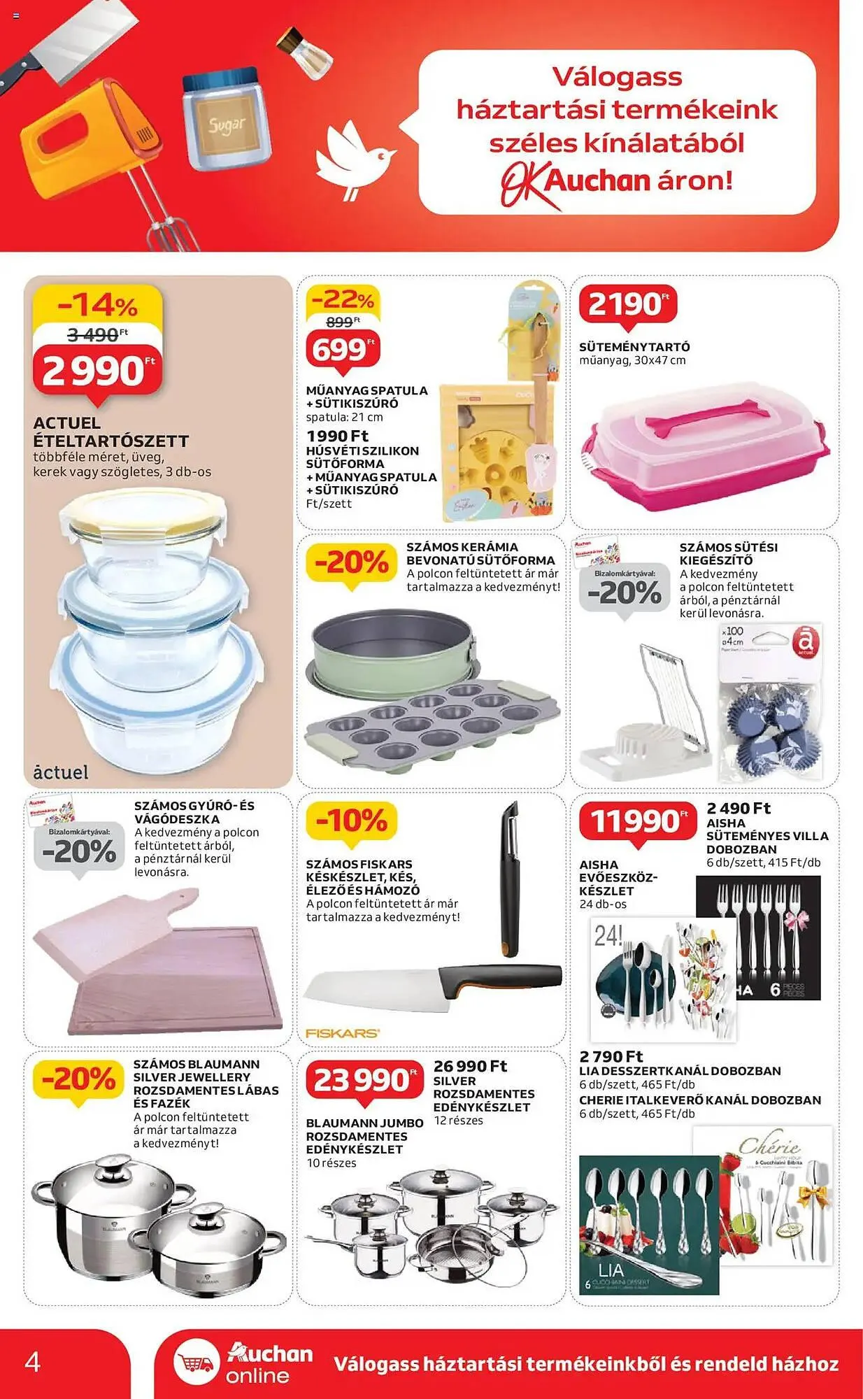 Katalógus Auchan akciós újság március 20.-tól április 19.-ig 2025. - Oldal 4