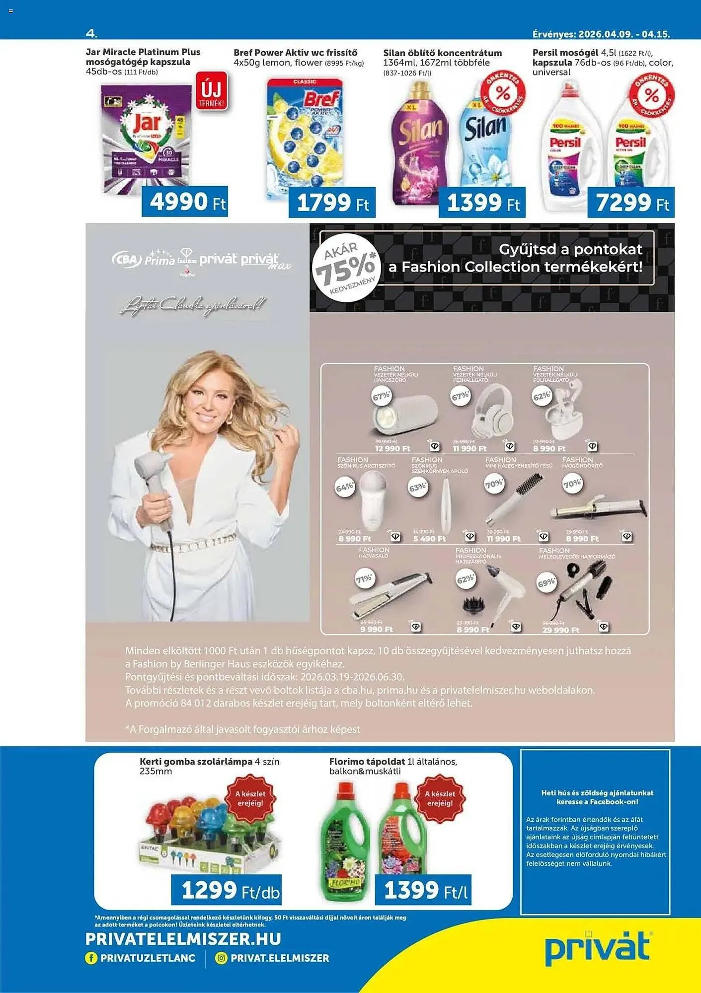 Katalógus PRIVÁT akciós újság április 9.-tól április 15.-ig 2026. - Oldal 4