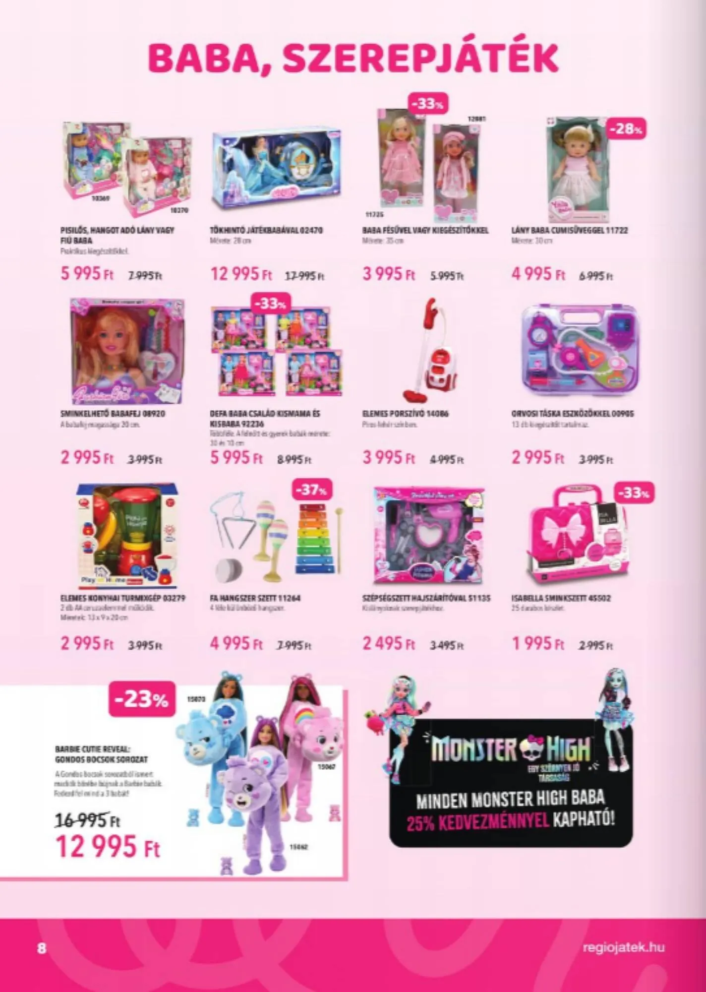 Katalógus Regio Jatek akciós újság április 3.-tól április 22.-ig 2025. - Oldal 8