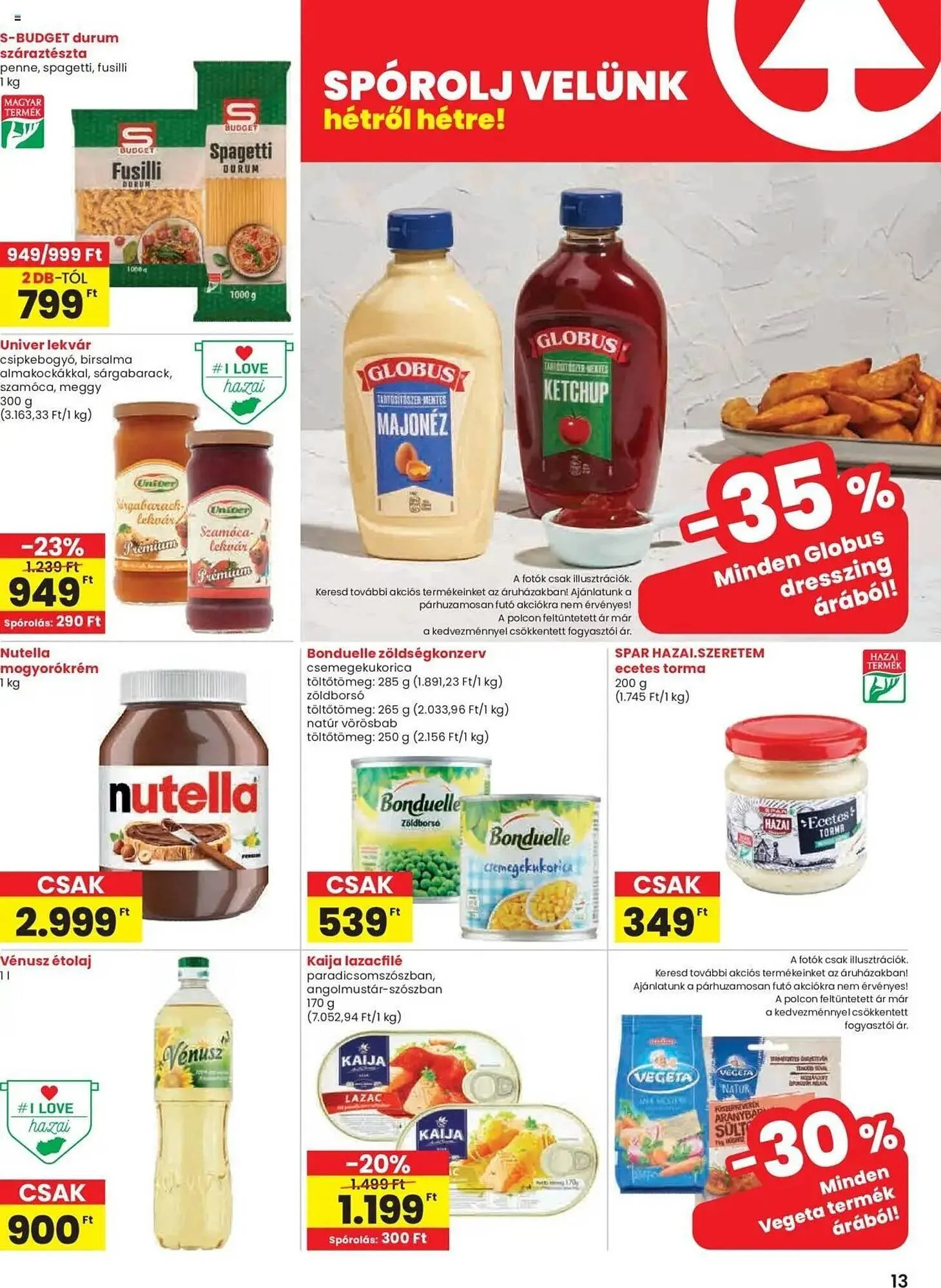 Katalógus Spar akciós újság április 10.-tól április 22.-ig 2025. - Oldal 13