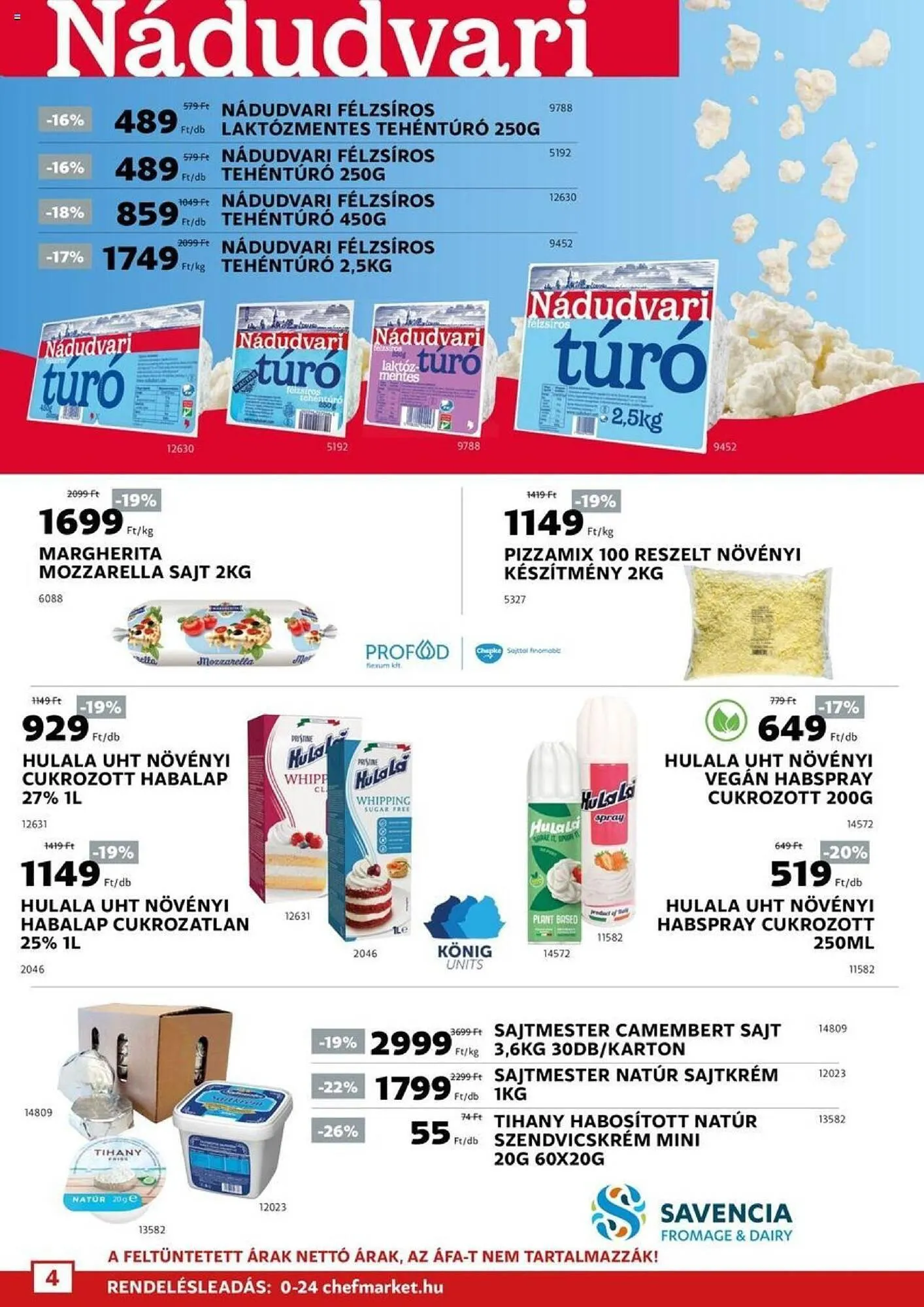 Katalógus Chef Market akciós újság november 1.-tól november 30.-ig 2023. - Oldal 4