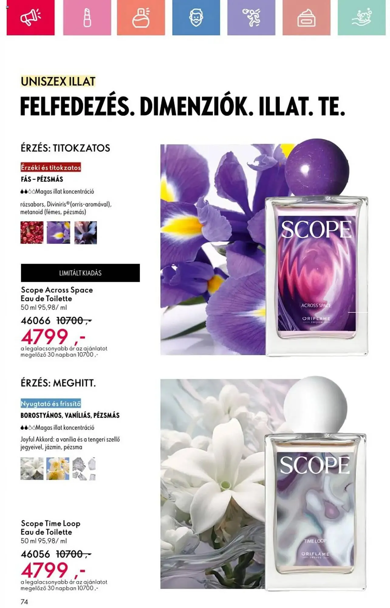 Katalógus Oriflame akciós újság július 6.-tól július 26.-ig 2025. - Oldal 74