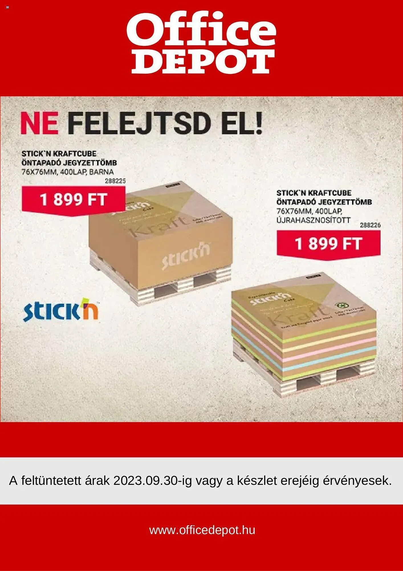 Katalógus Office Depot akciós újság szeptember 12.-tól szeptember 30.-ig 2023. - Oldal 9