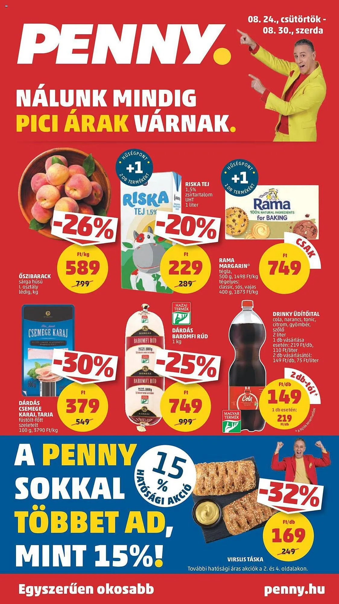 Katalógus PENNY akciós újság augusztus 24.-tól augusztus 30.-ig 2023. - Oldal 1