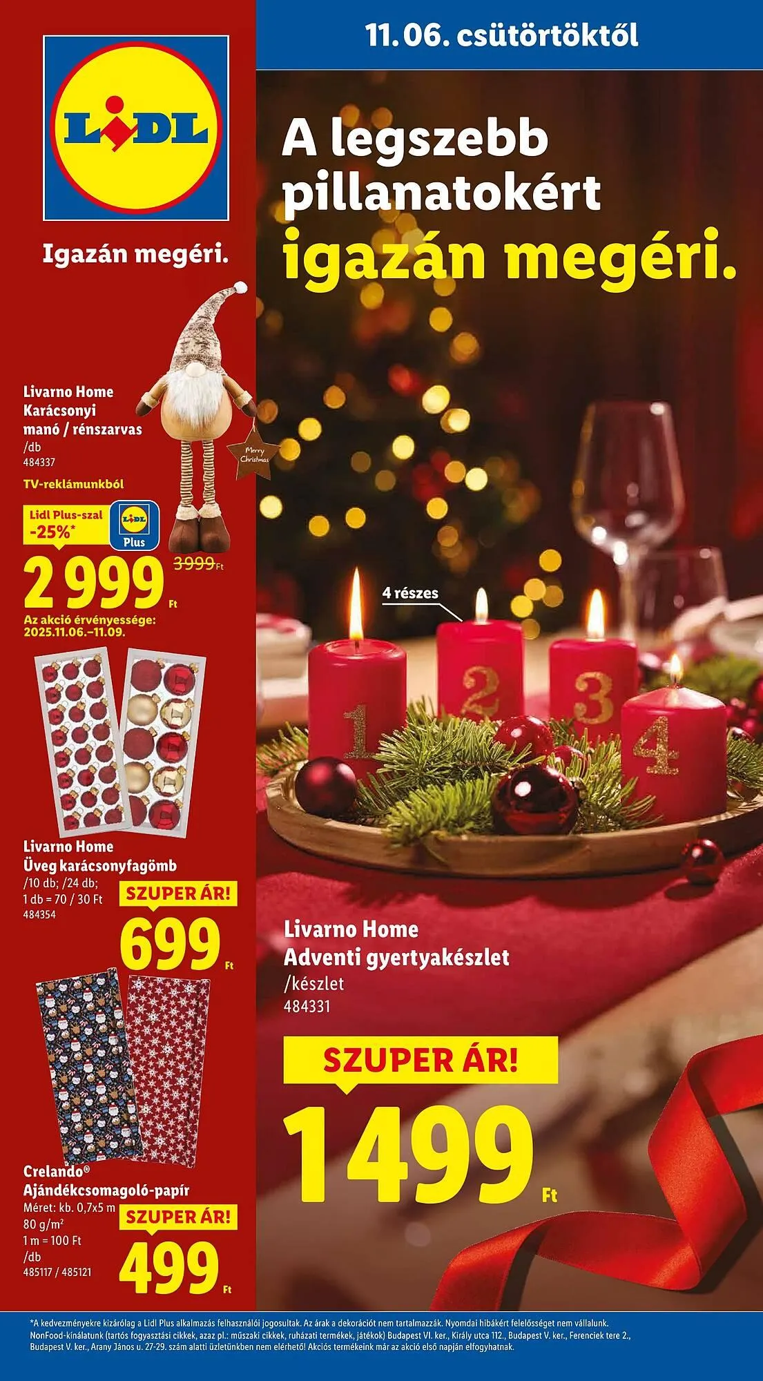 Lidl akciós újság - 1