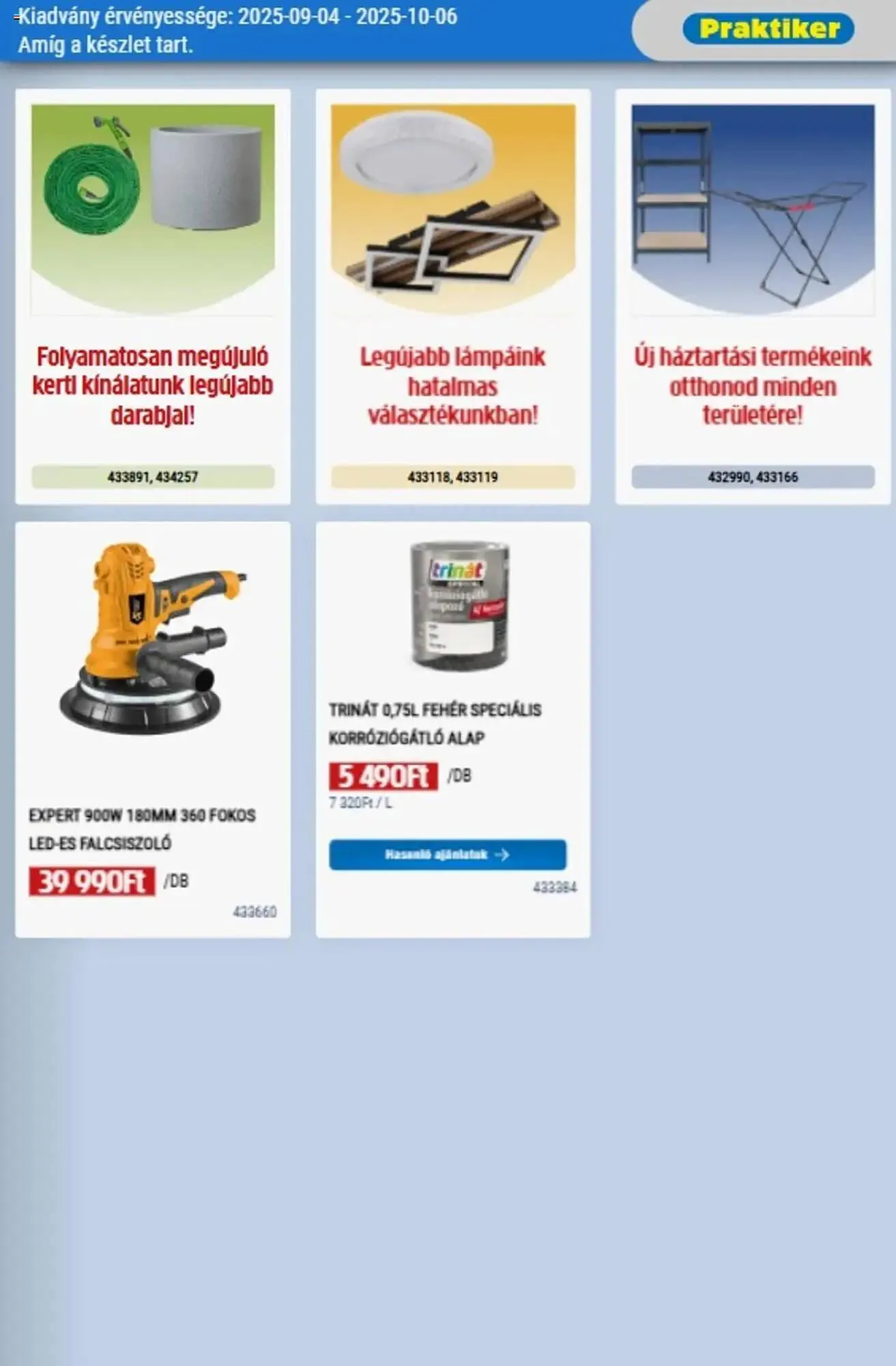 Katalógus Praktiker akciós újság szeptember 4.-tól október 6.-ig 2025. - Oldal 35