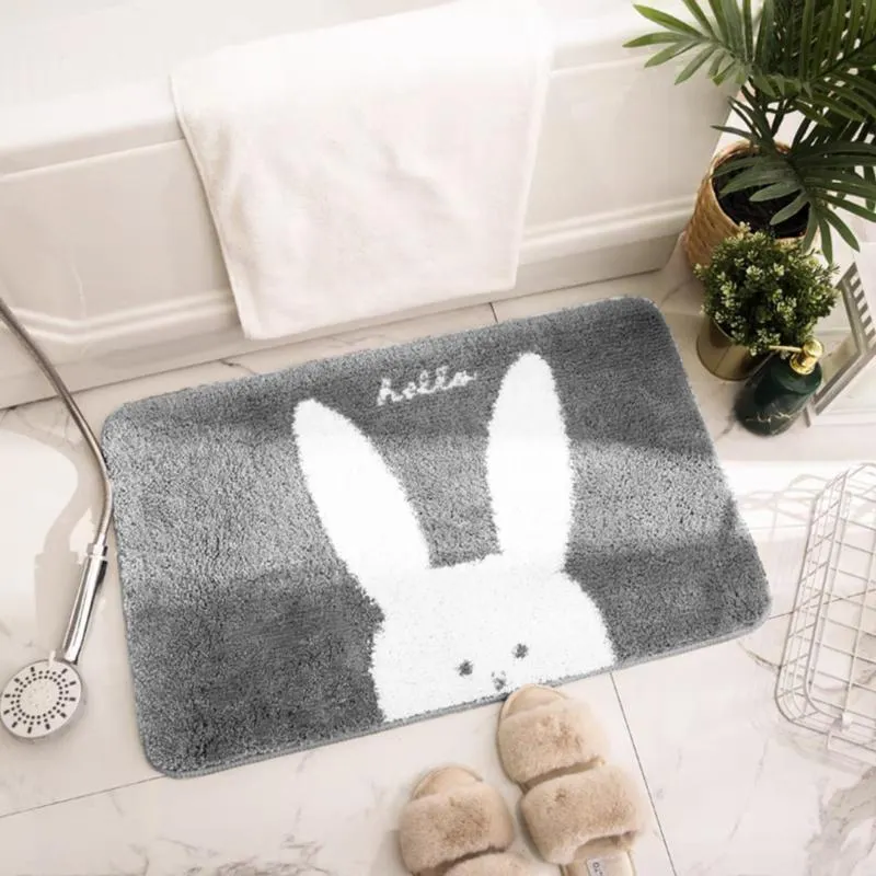 Puha szőnyeg/kádkilépő 50x80 cm - nyuszi
