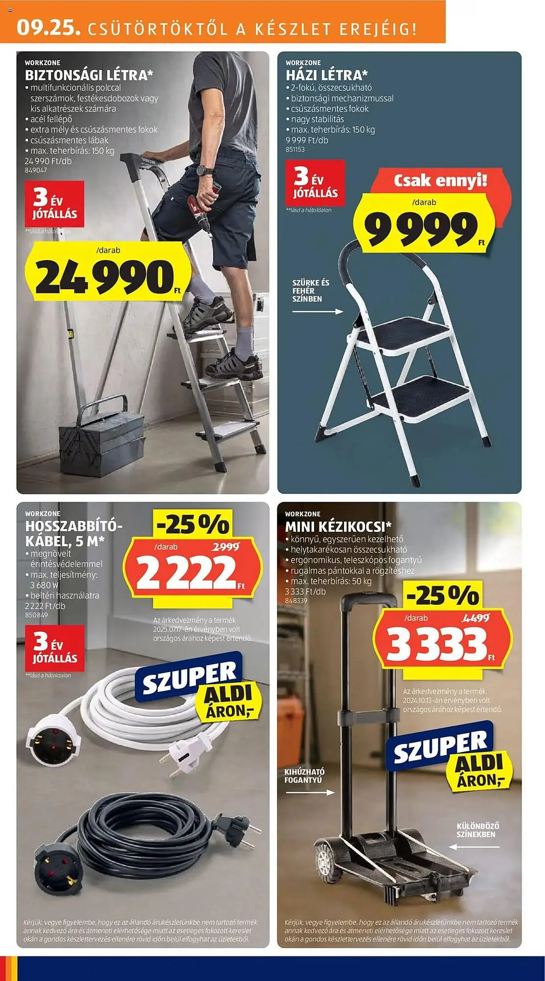 Katalógus ALDI akciós újság szeptember 25.-tól október 8.-ig 2025. - Oldal 6