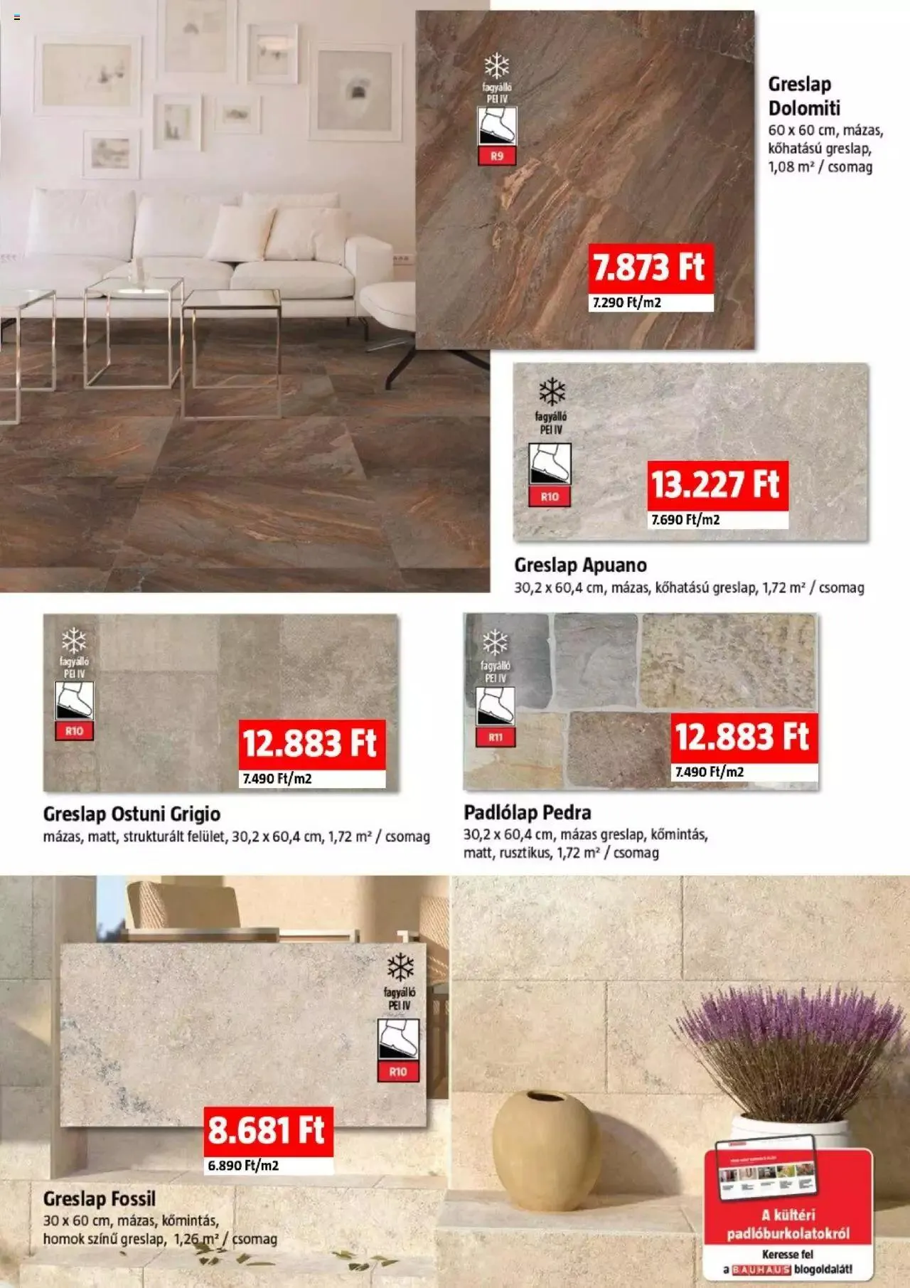 Katalógus Bauhaus - Csempék, padlólapok január 5.-tól december 31.-ig 2023. - Oldal 7