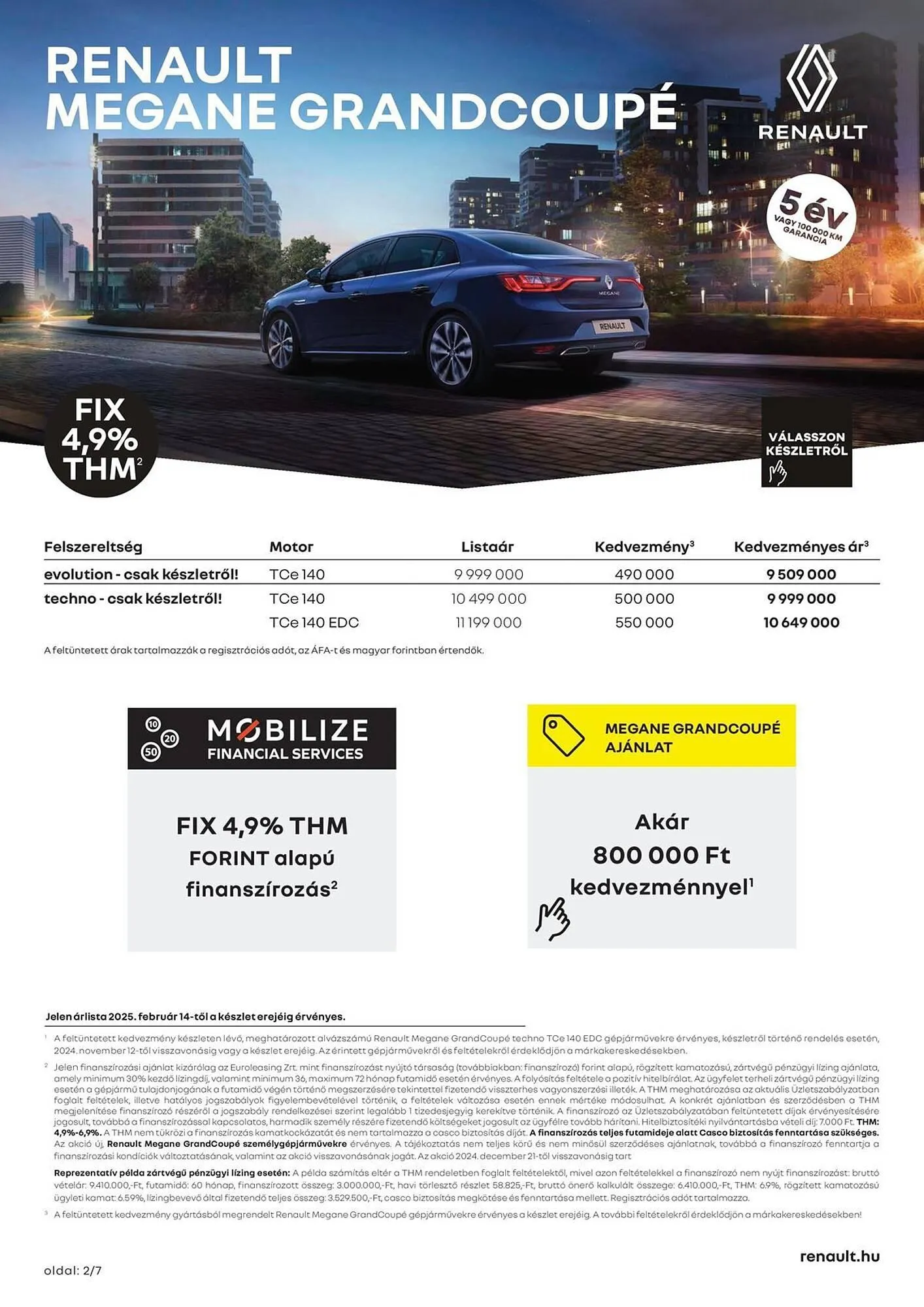 Katalógus Renault akciós újság március 11.-tól április 14.-ig 2025. - Oldal 2