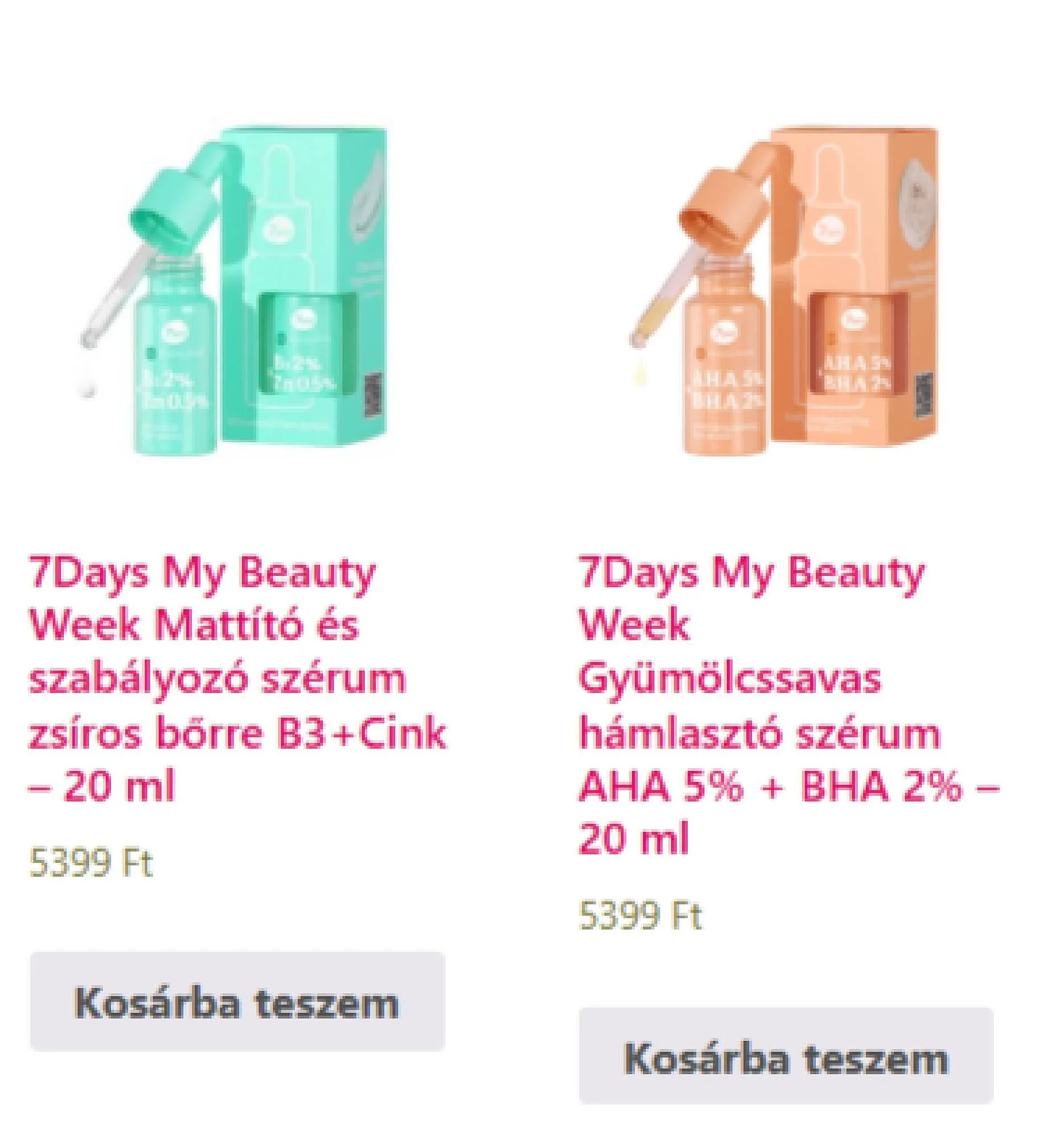 Szépségek.hu akciós újság - 1