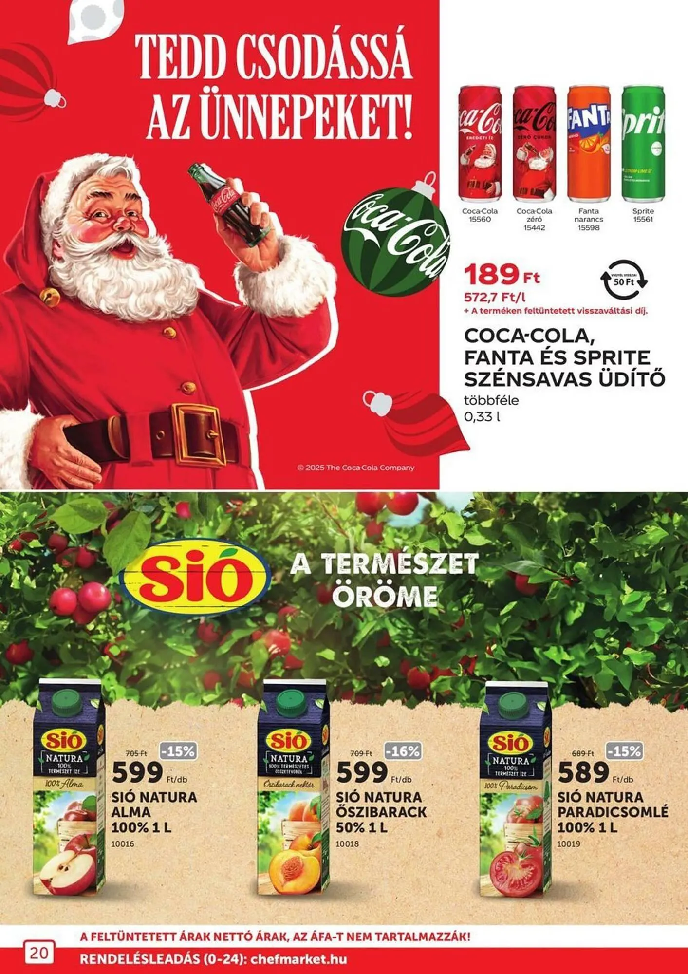 Katalógus Chef Market akciós újság december 1.-tól január 31.-ig 2026. - Oldal 20