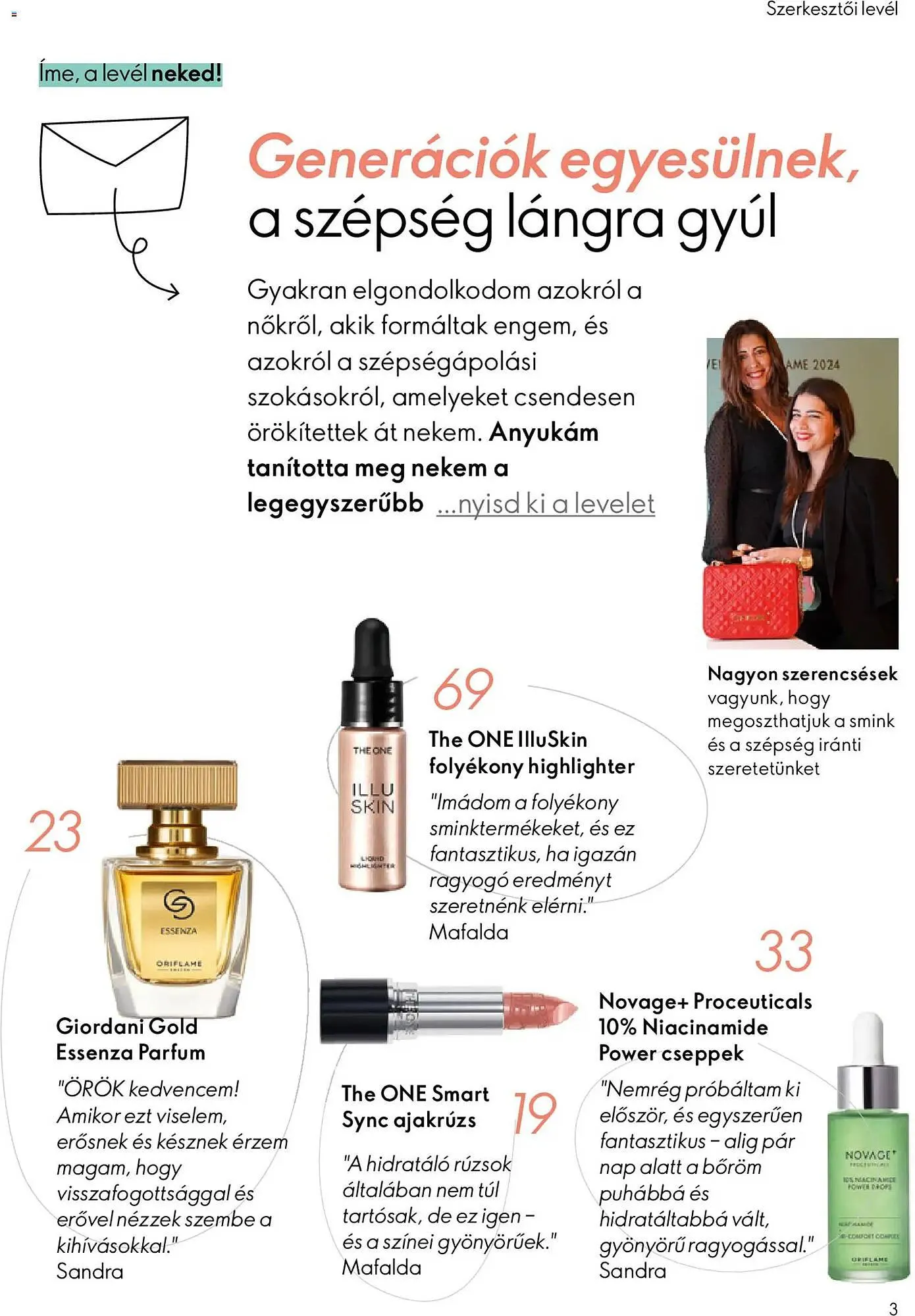 Katalógus Oriflame katalógus május 6.-tól május 26.-ig 2026. - Oldal 3