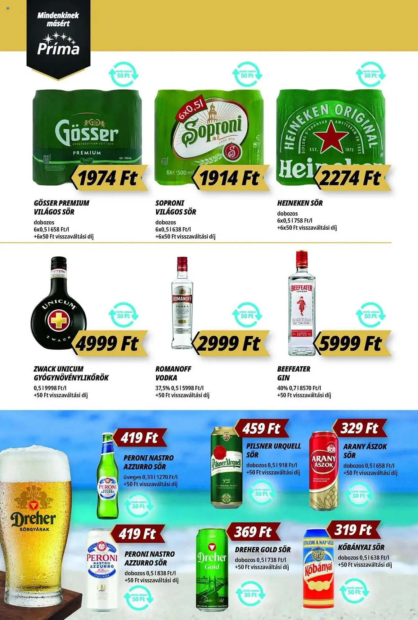 Katalógus Príma akciós újság június 12.-tól június 18.-ig 2025. - Oldal 10