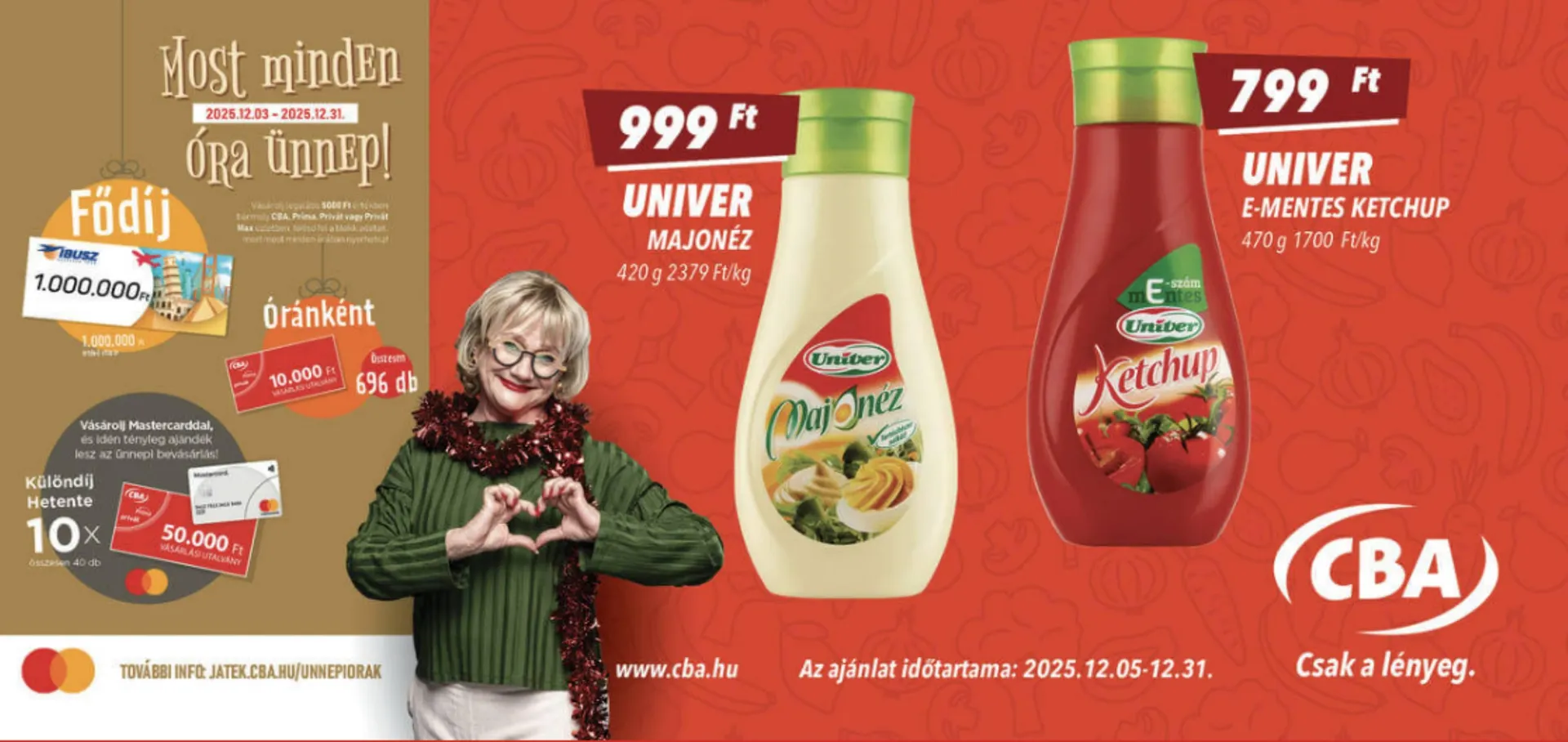 Katalógus CBA akciós újság december 5.-tól december 31.-ig 2025. - Oldal 2