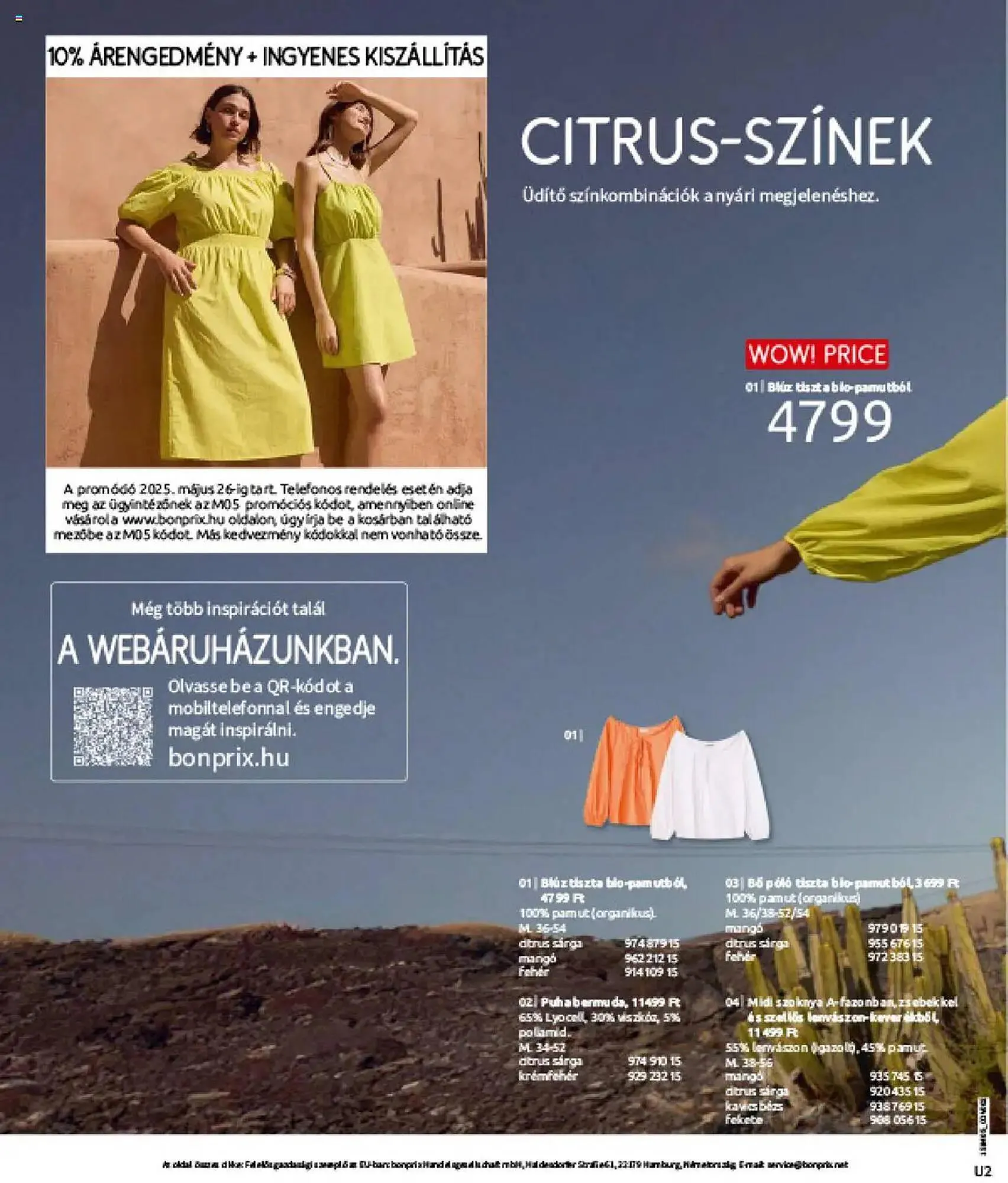 Katalógus Bonprix akciós újság május 27.-tól június 30.-ig 2025. - Oldal 2