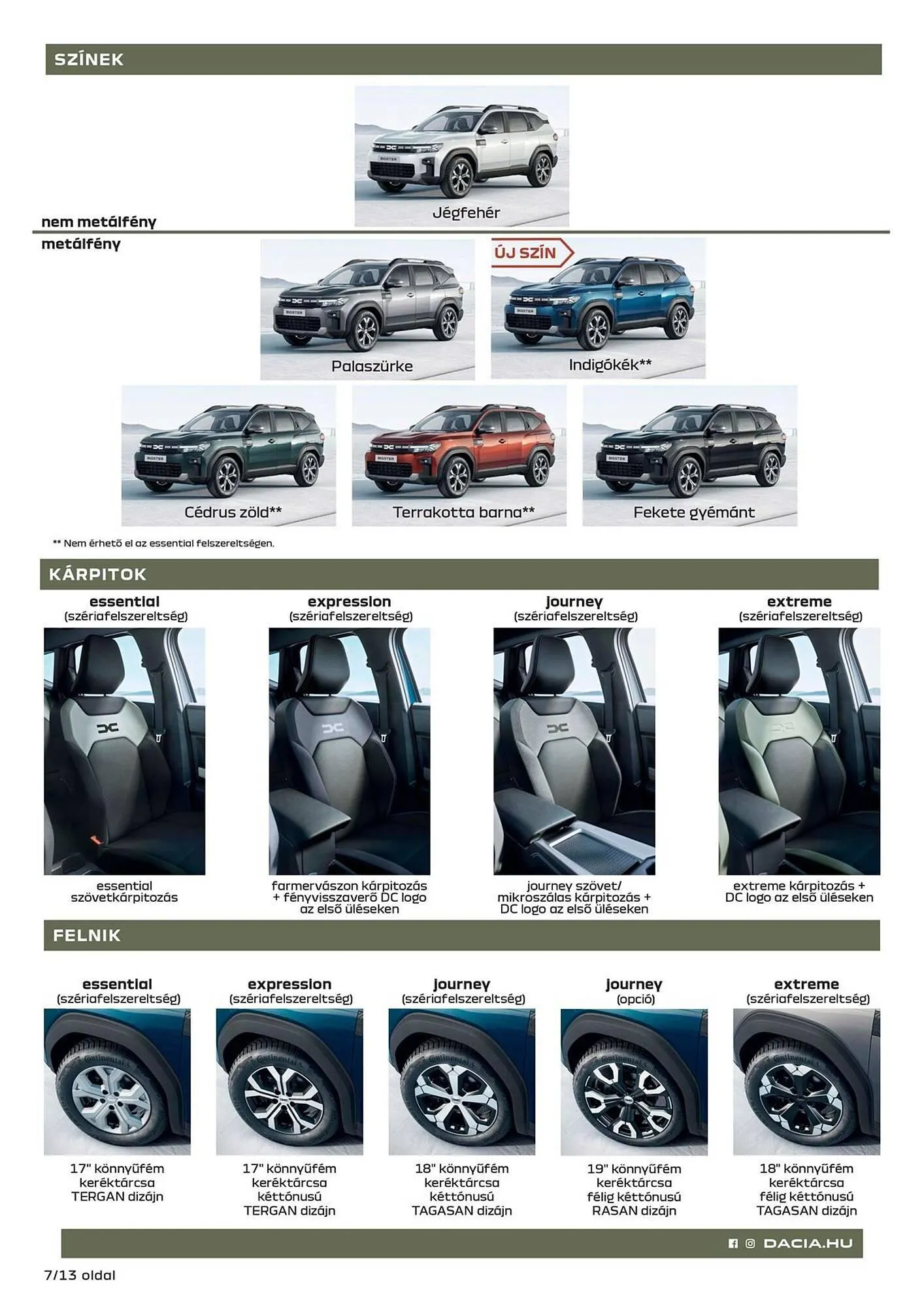 Katalógus Dacia akciós újság február 23.-tól április 3.-ig 2026. - Oldal 7