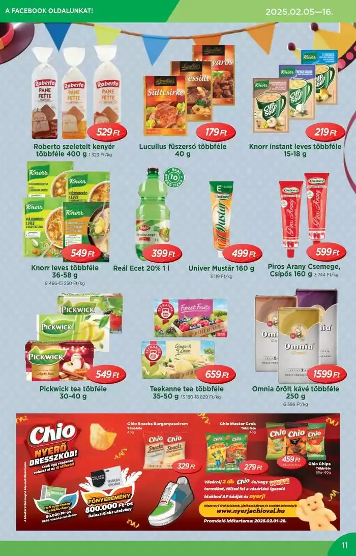 Katalógus Országos Ajánlatok február 4.-tól február 18.-ig 2025. - Oldal 11