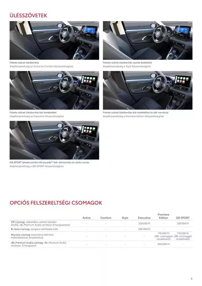Katalógus Toyota Új YARIS Hybrid december 18.-tól december 18.-ig 2025. - Oldal 6