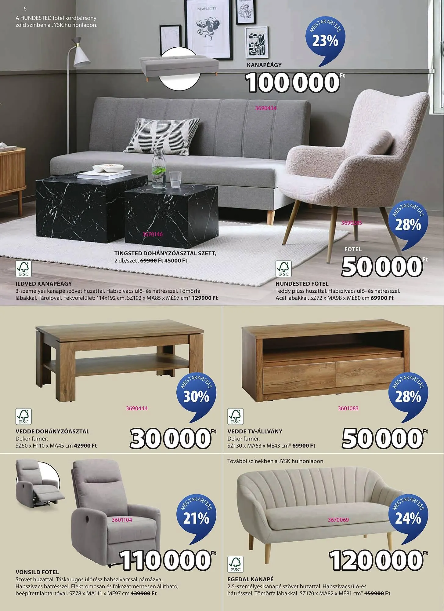 Katalógus JYSK akciós újság március 5.-tól április 8.-ig 2025. - Oldal 6