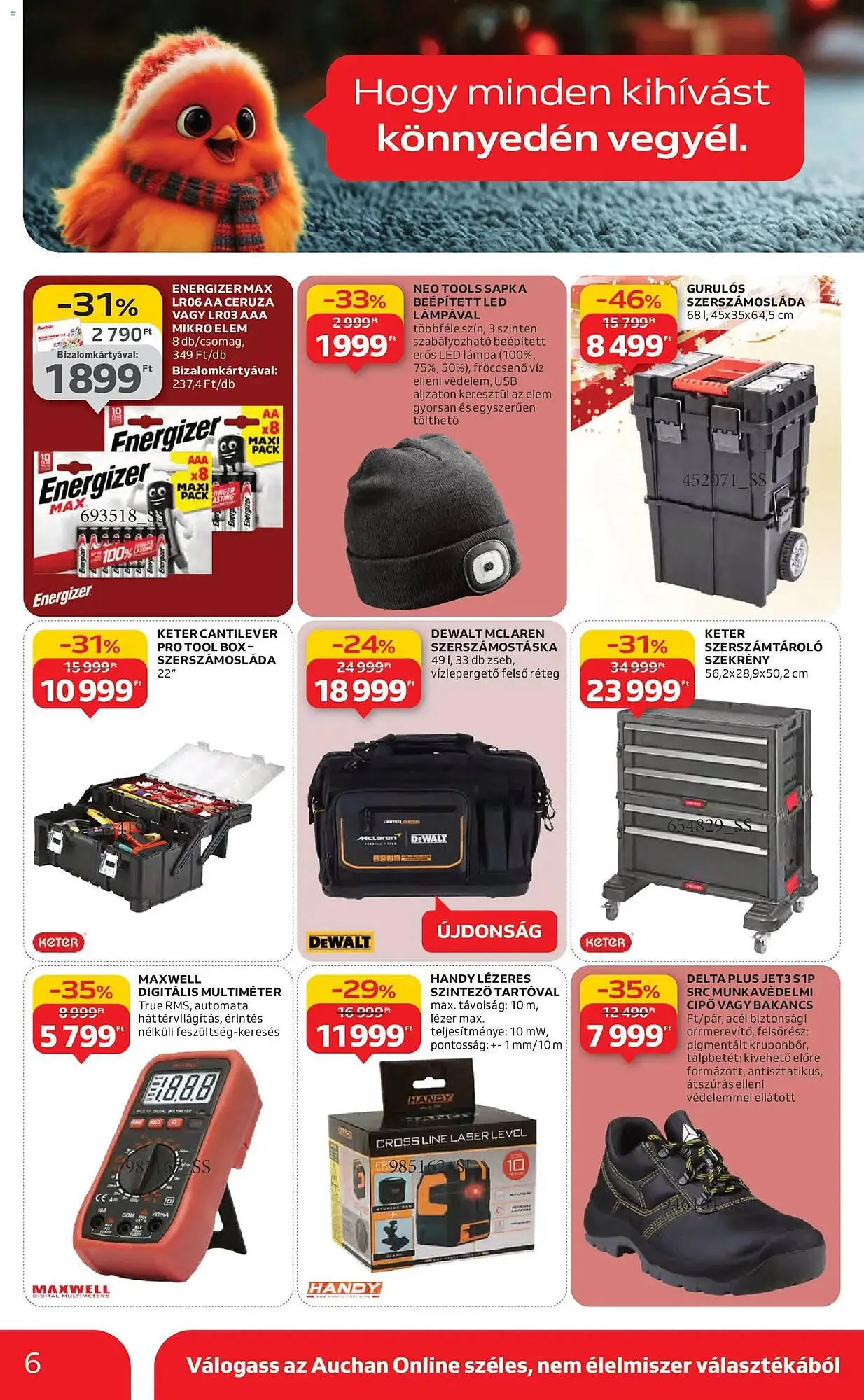 Katalógus Auchan akciós újság november 13.-tól december 24.-ig 2025. - Oldal 6