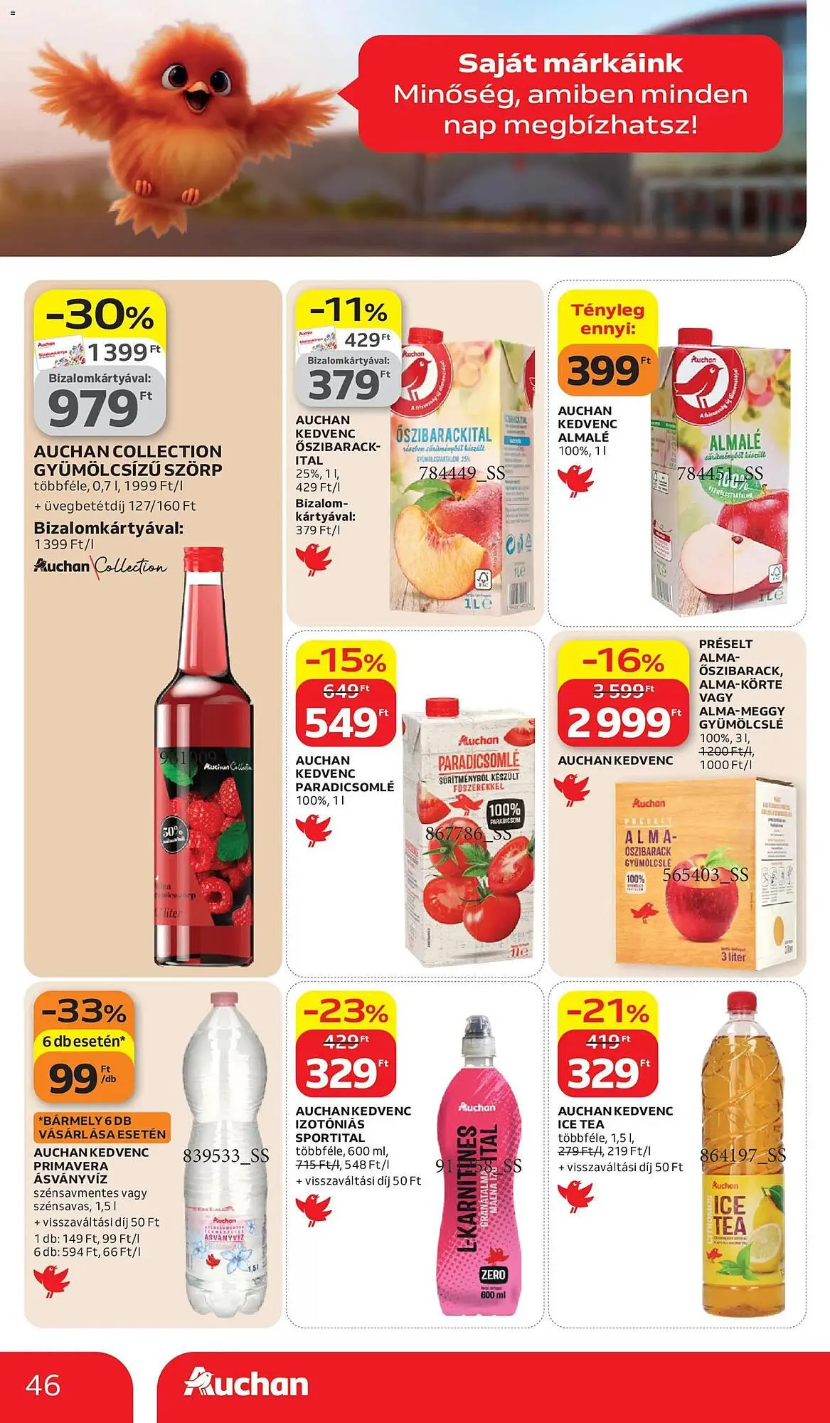 Katalógus Auchan akciós újság március 26.-tól április 8.-ig 2026. - Oldal 46