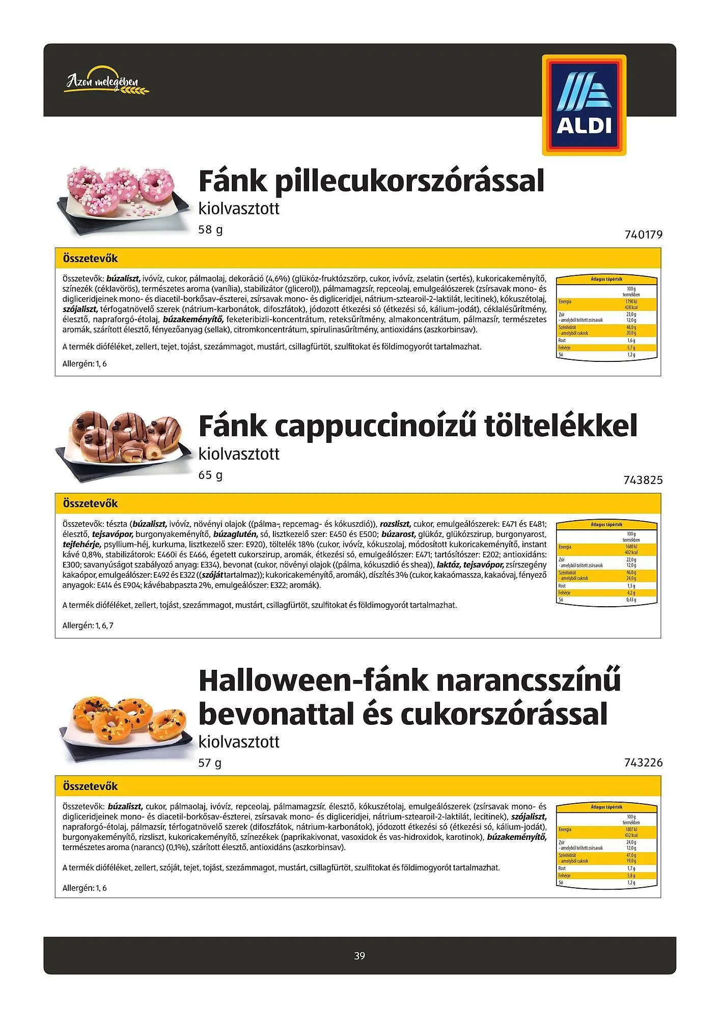 Katalógus ALDI akciós újság március 27.-tól április 21.-ig 2025. - Oldal 39