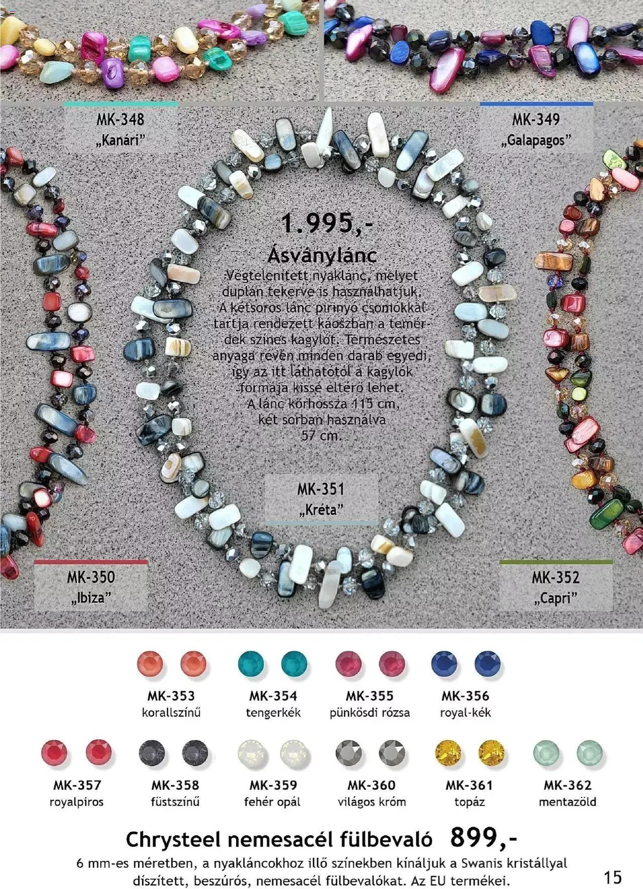 Katalógus Betly - Makaron július 31.-tól december 31.-ig 2023. - Oldal 15