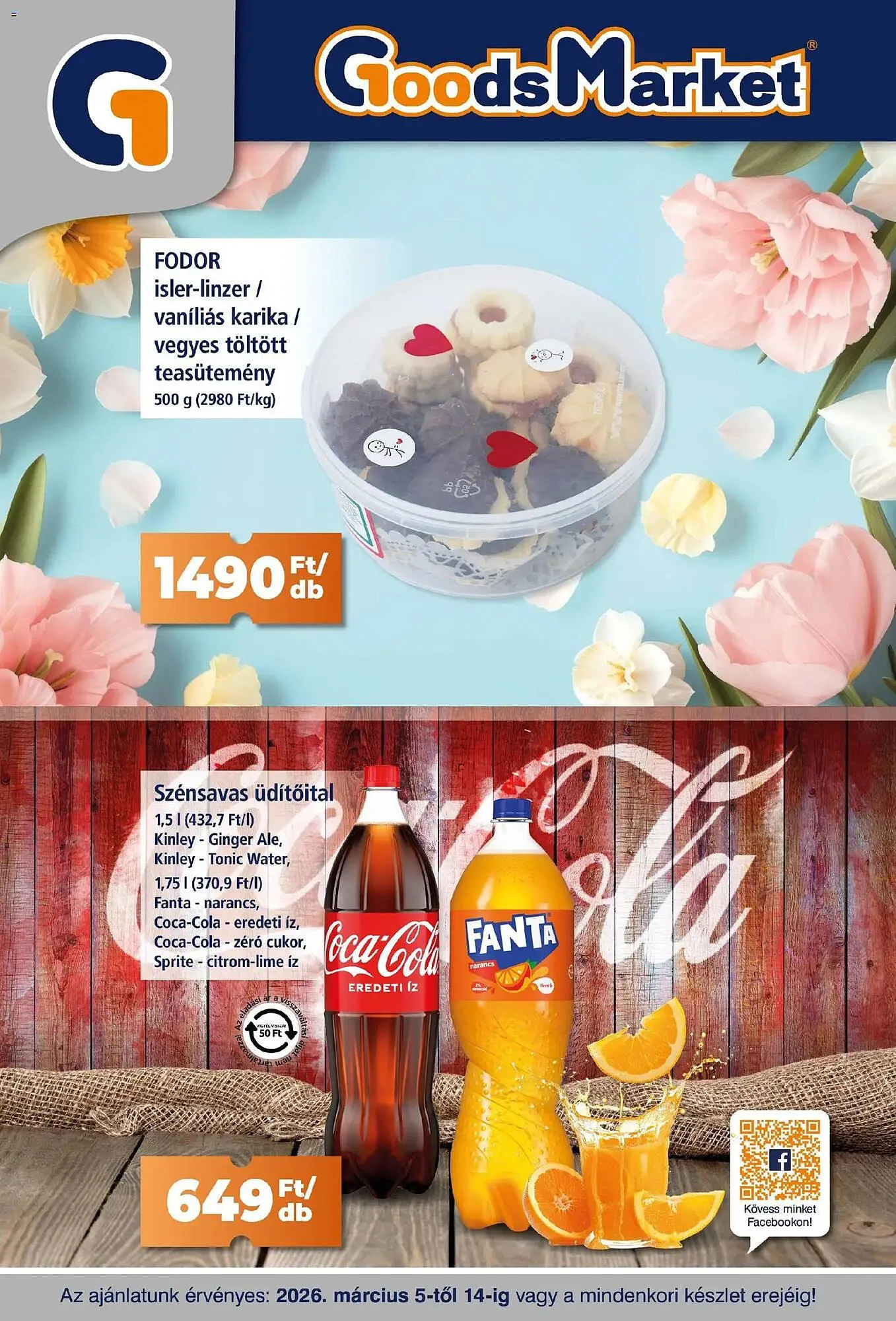 Katalógus Goods Market akciós újság március 5.-tól március 14.-ig 2026. - Oldal 1
