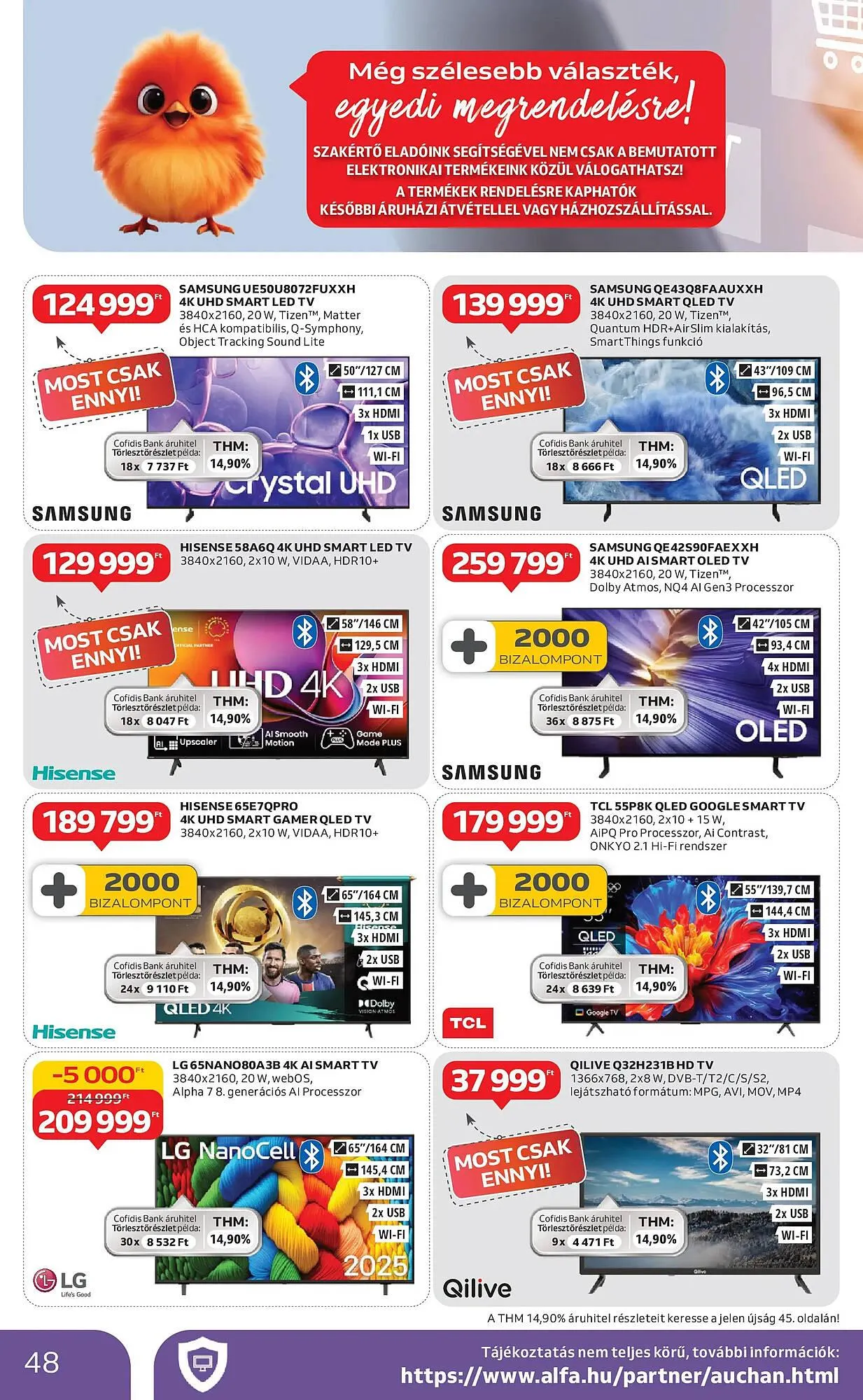 Katalógus Auchan akciós újság január 8.-tól január 14.-ig 2026. - Oldal 48