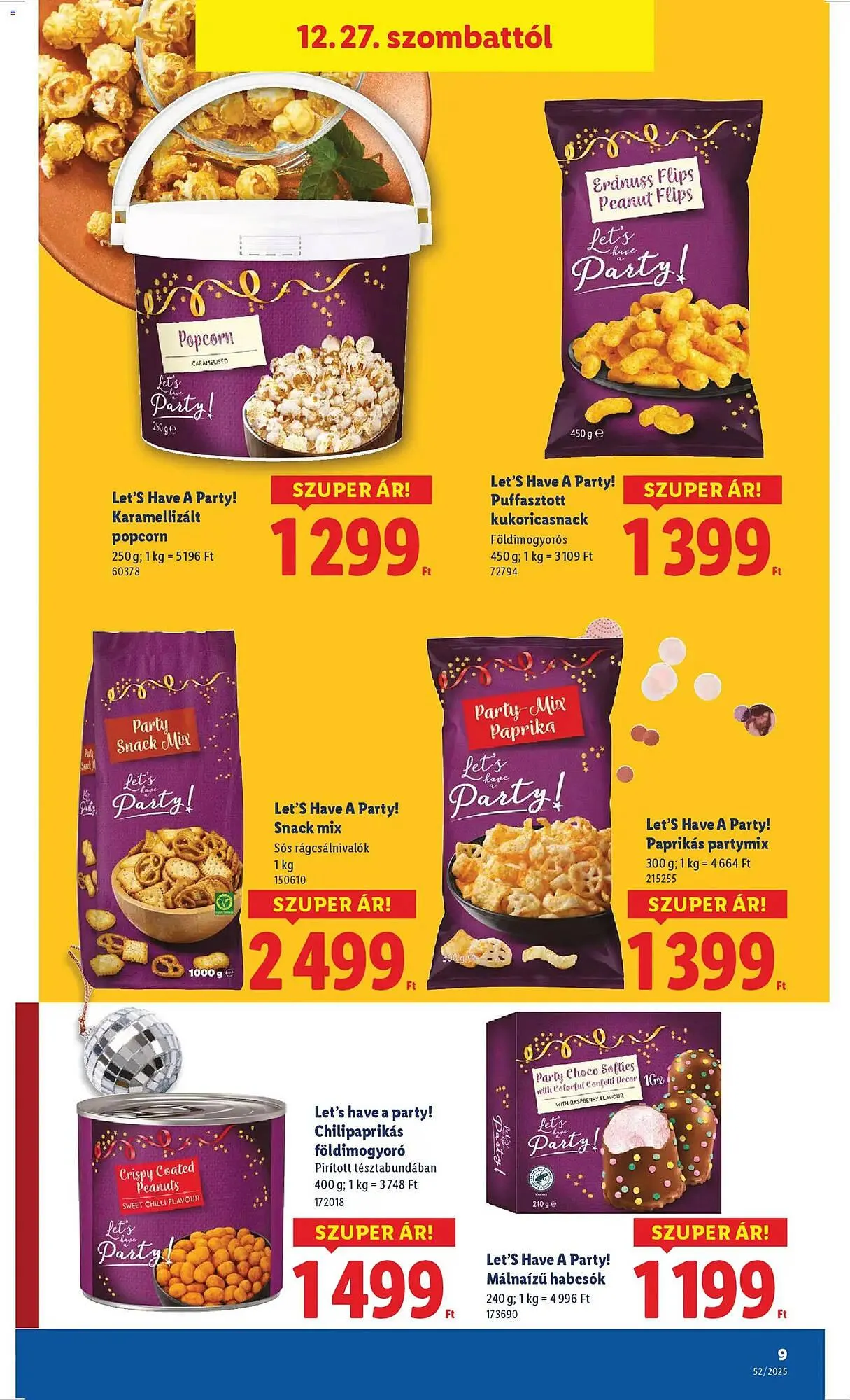 Katalógus Lidl akciós újság december 27.-tól december 31.-ig 2025. - Oldal 9