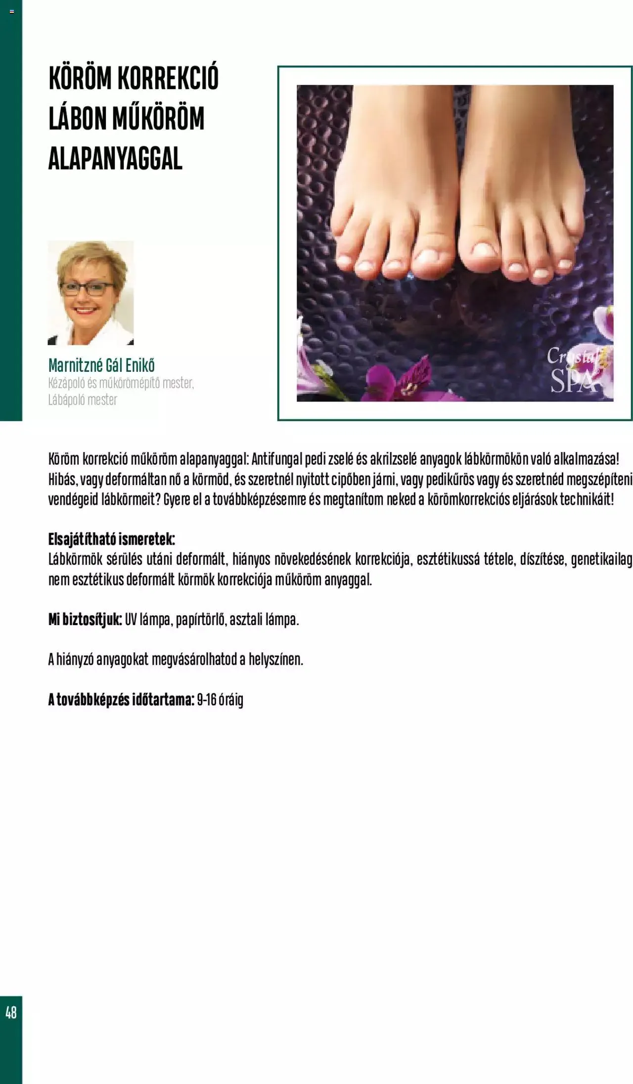 Katalógus Crystal Nails - Oktatási kézikönyv november 7.-tól december 31.-ig 2023. - Oldal 47