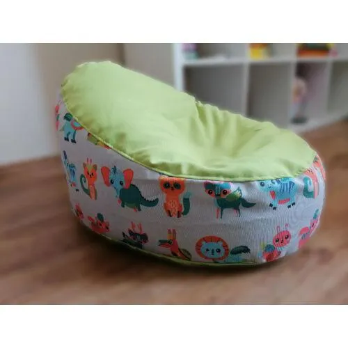 Legendás baba babzsákfotel -zöld