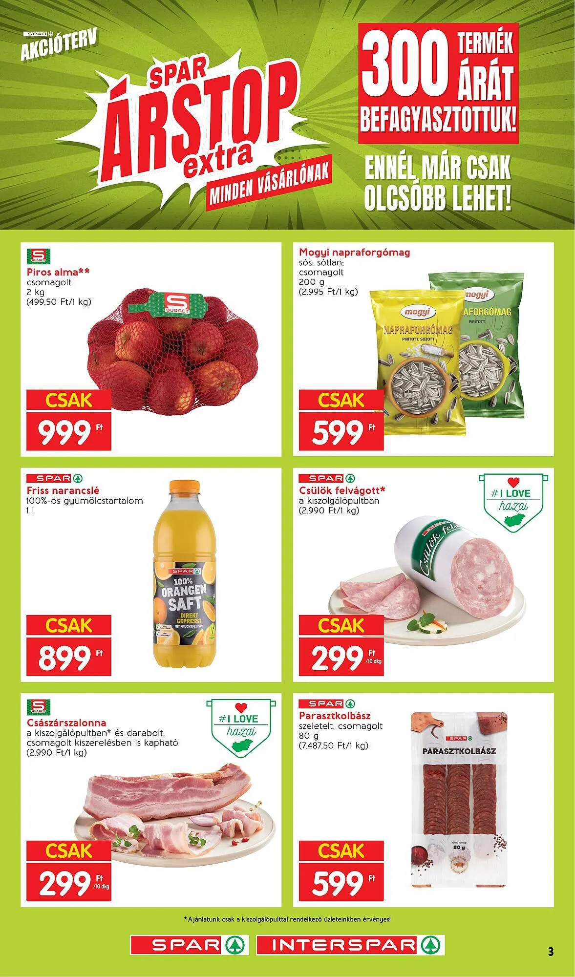 Katalógus Interspar akciós újság október 1.-tól december 31.-ig 2023. - Oldal 3