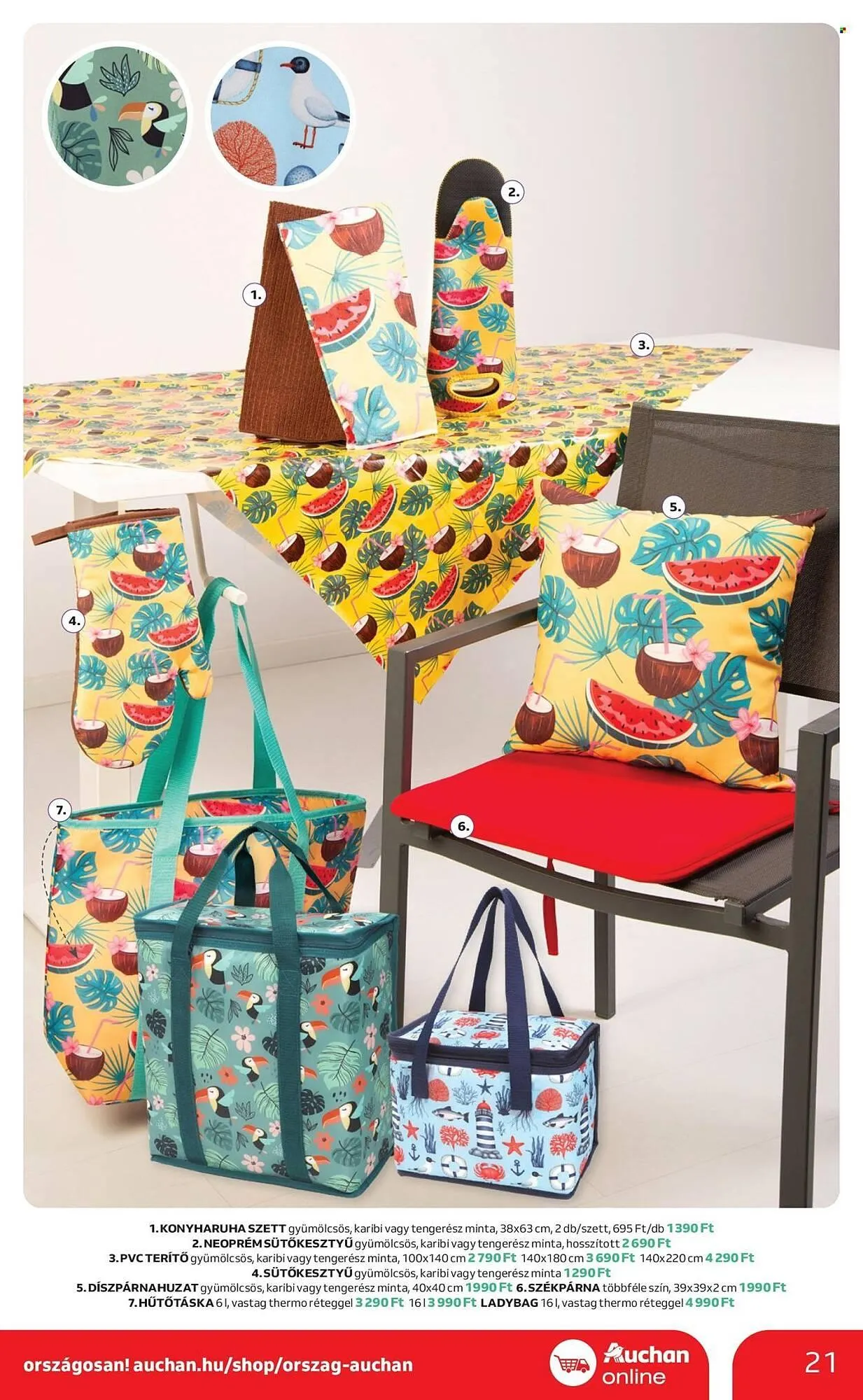 Katalógus Auchan akciós újság június 12.-tól július 16.-ig 2025. - Oldal 21