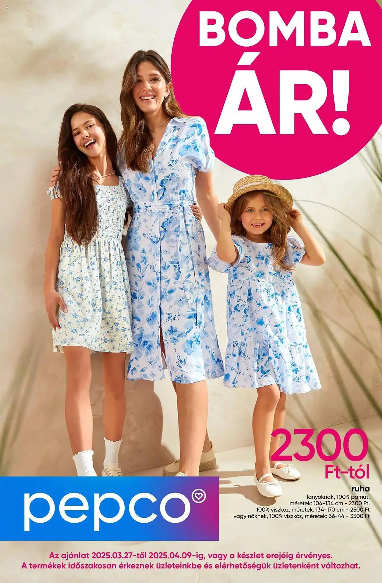Katalógus Pepco akciós újság március 27.-tól április 9.-ig 2025. - Oldal 1