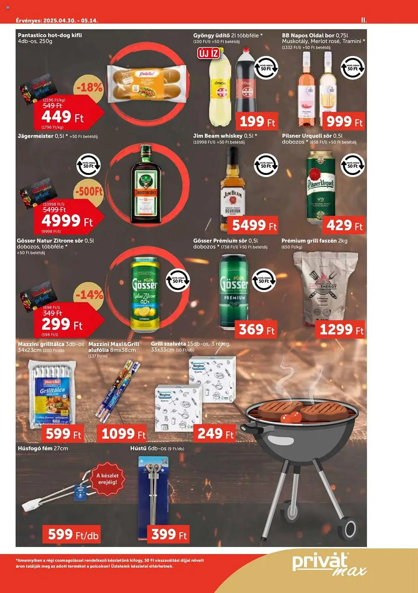 Katalógus PRIVÁT akciós újság április 30.-tól május 14.-ig 2025. - Oldal 11