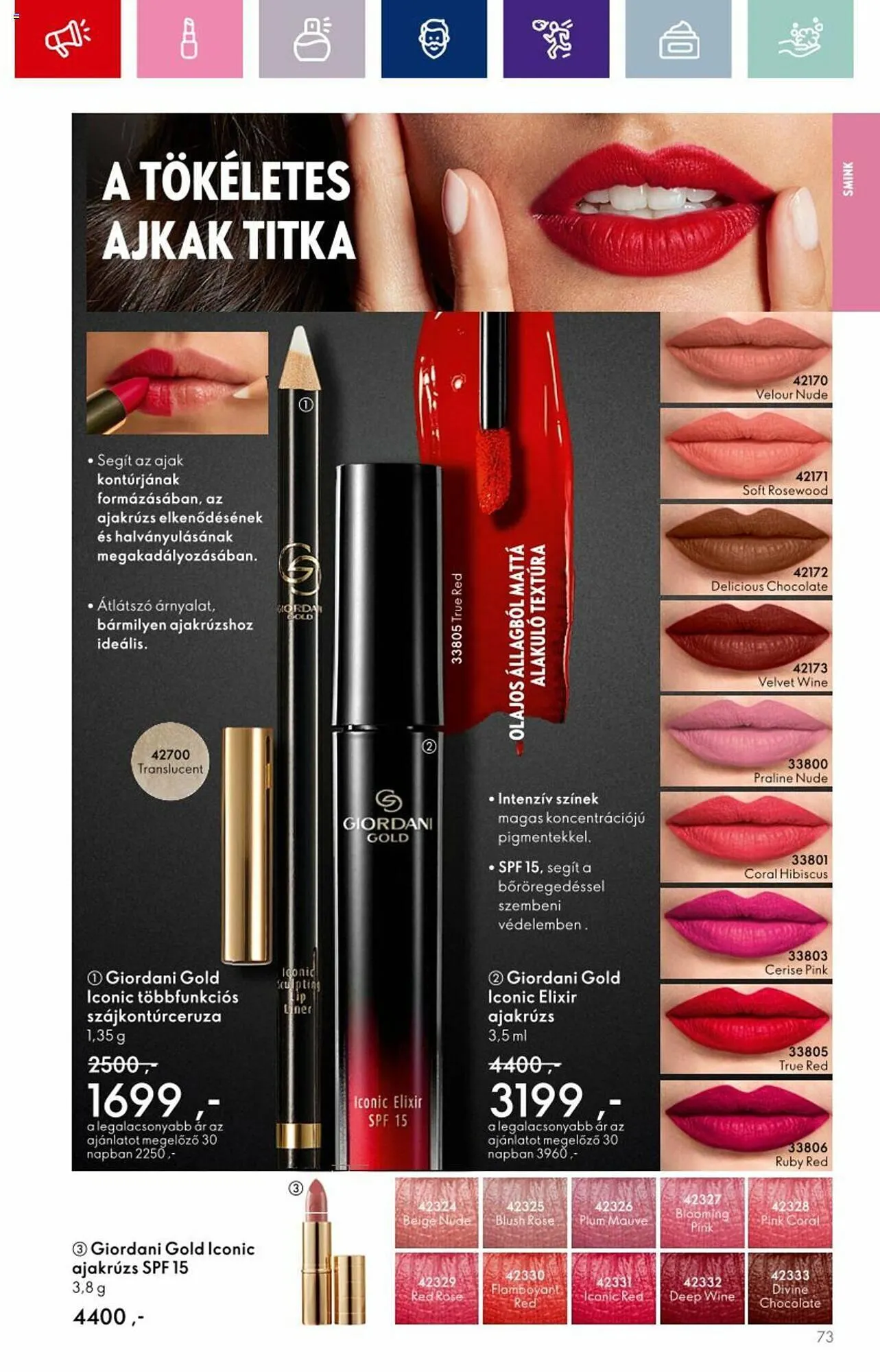 Katalógus Oriflame akciós újság augusztus 30.-tól szeptember 19.-ig 2023. - Oldal 73