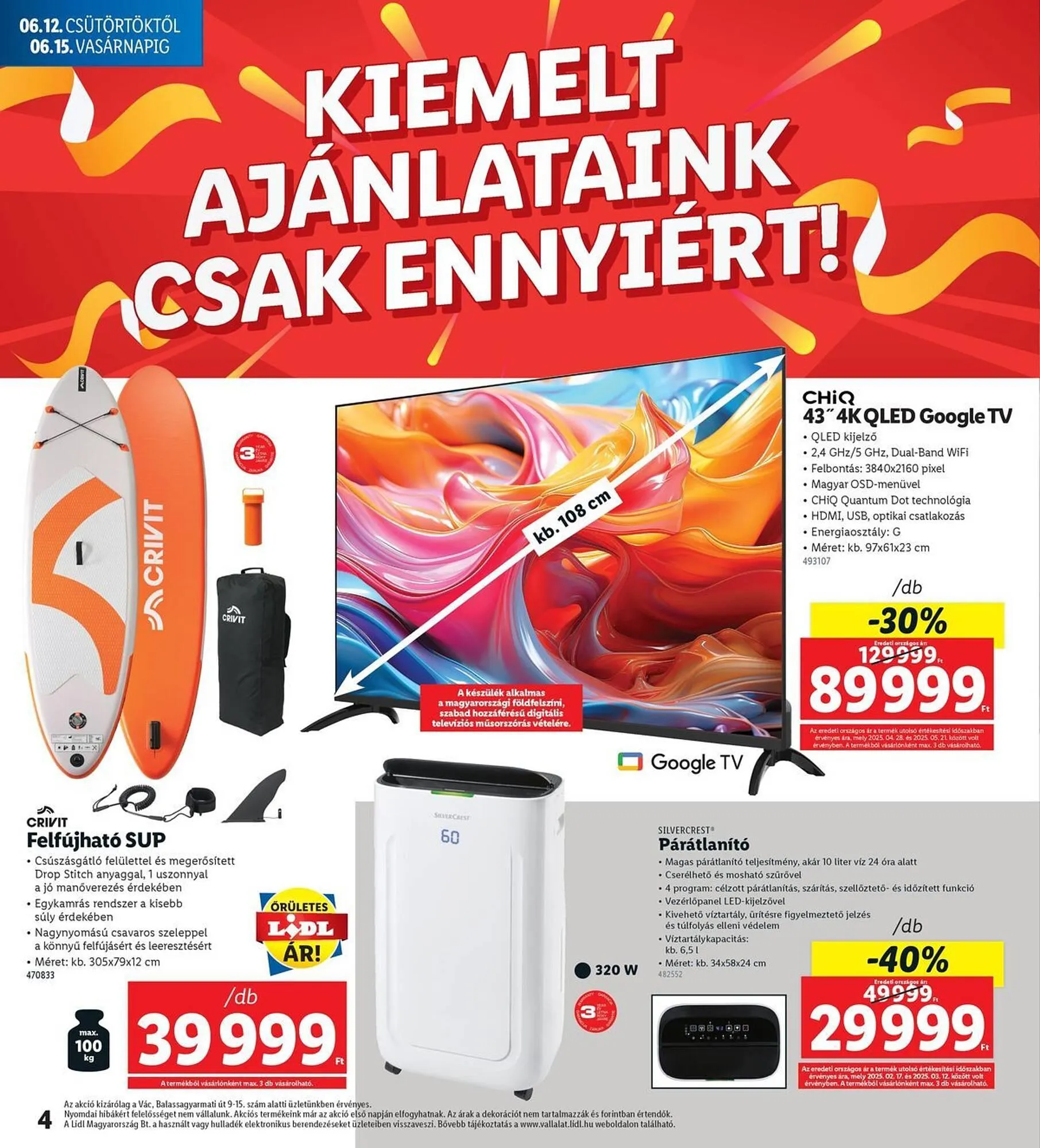 Katalógus Lidl akciós újság június 12.-tól június 15.-ig 2025. - Oldal 4