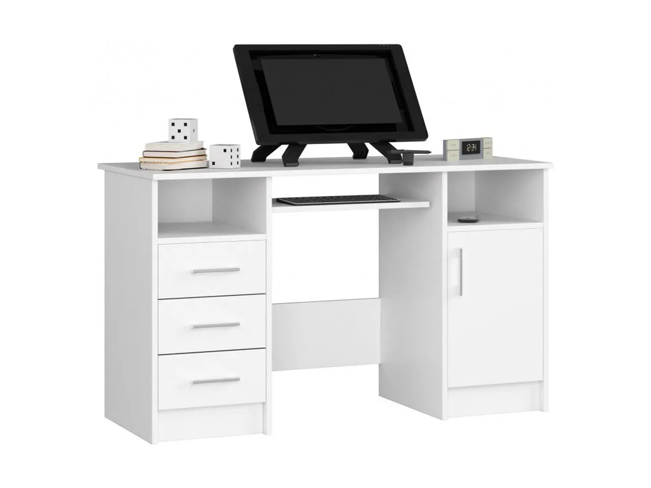 AKO-Ana White számítógépasztal polcokkal