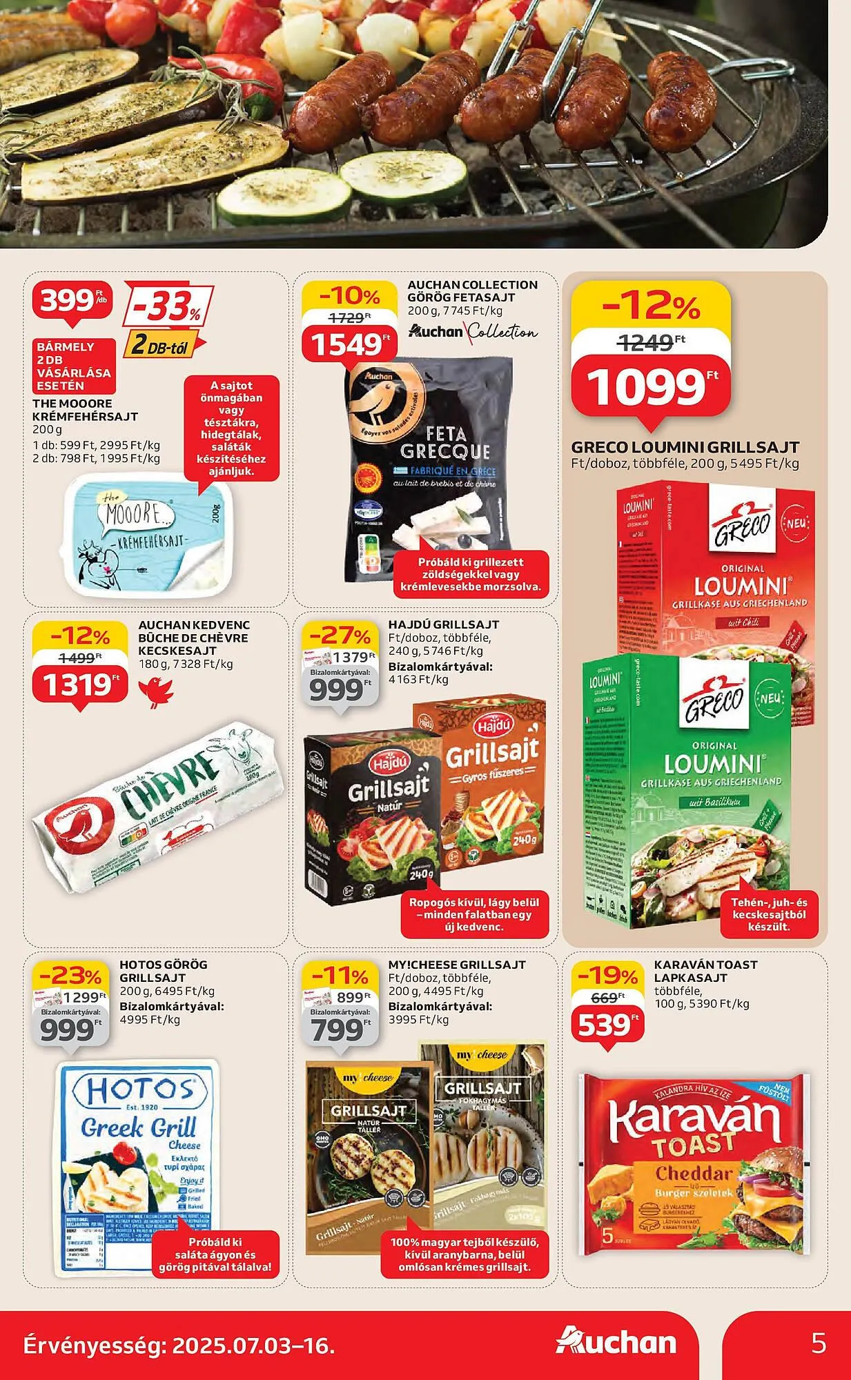 Katalógus Auchan akciós újság július 3.-tól július 9.-ig 2025. - Oldal 5