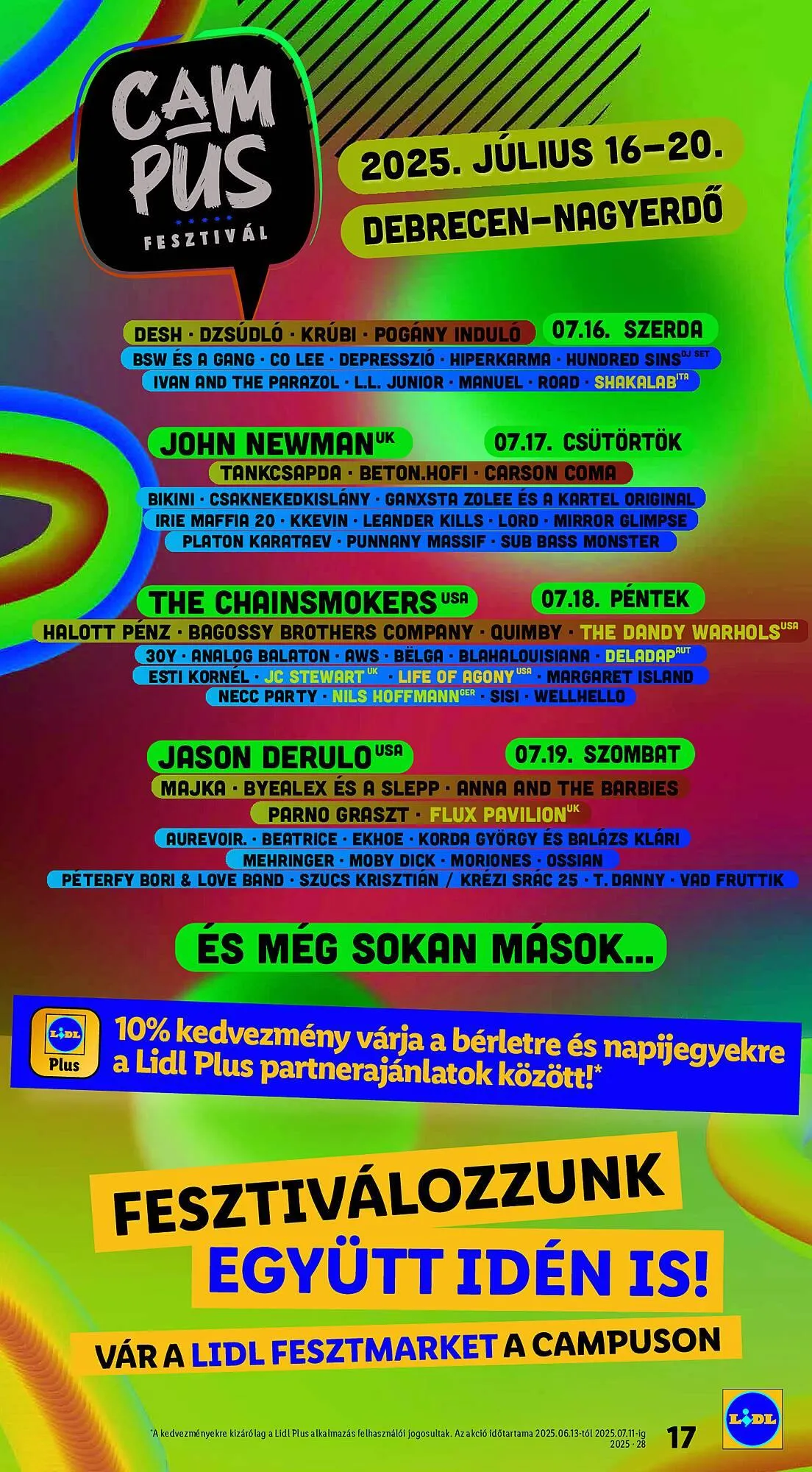 Katalógus Lidl akciós újság július 10.-tól július 16.-ig 2025. - Oldal 17